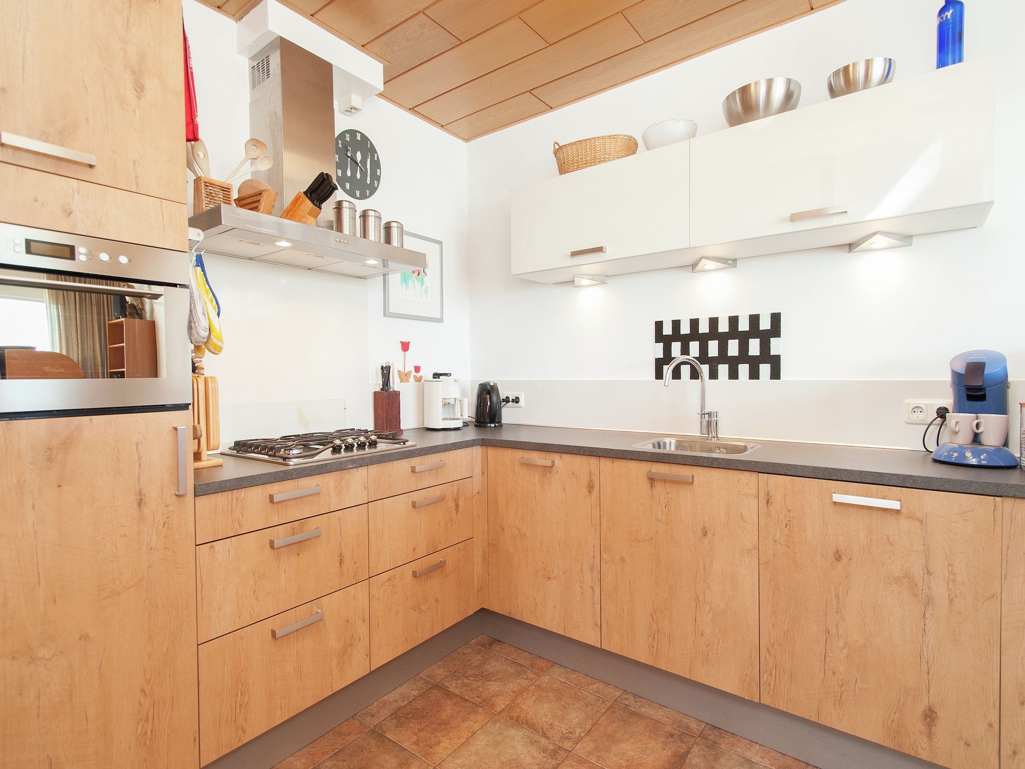 De keuken van De Waske in Warns