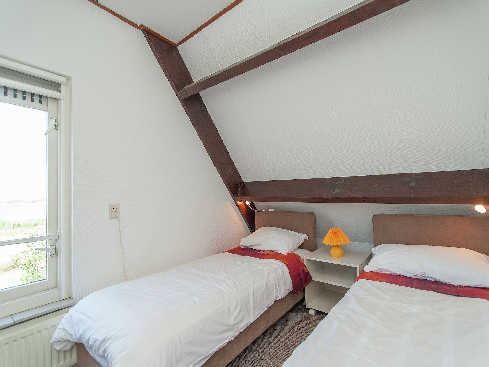 Een slaapkamer van De Waske in Warns