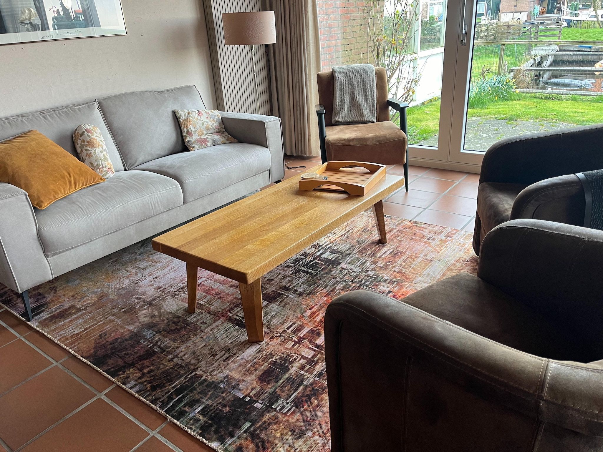 De woonkamer van De Waske in Warns