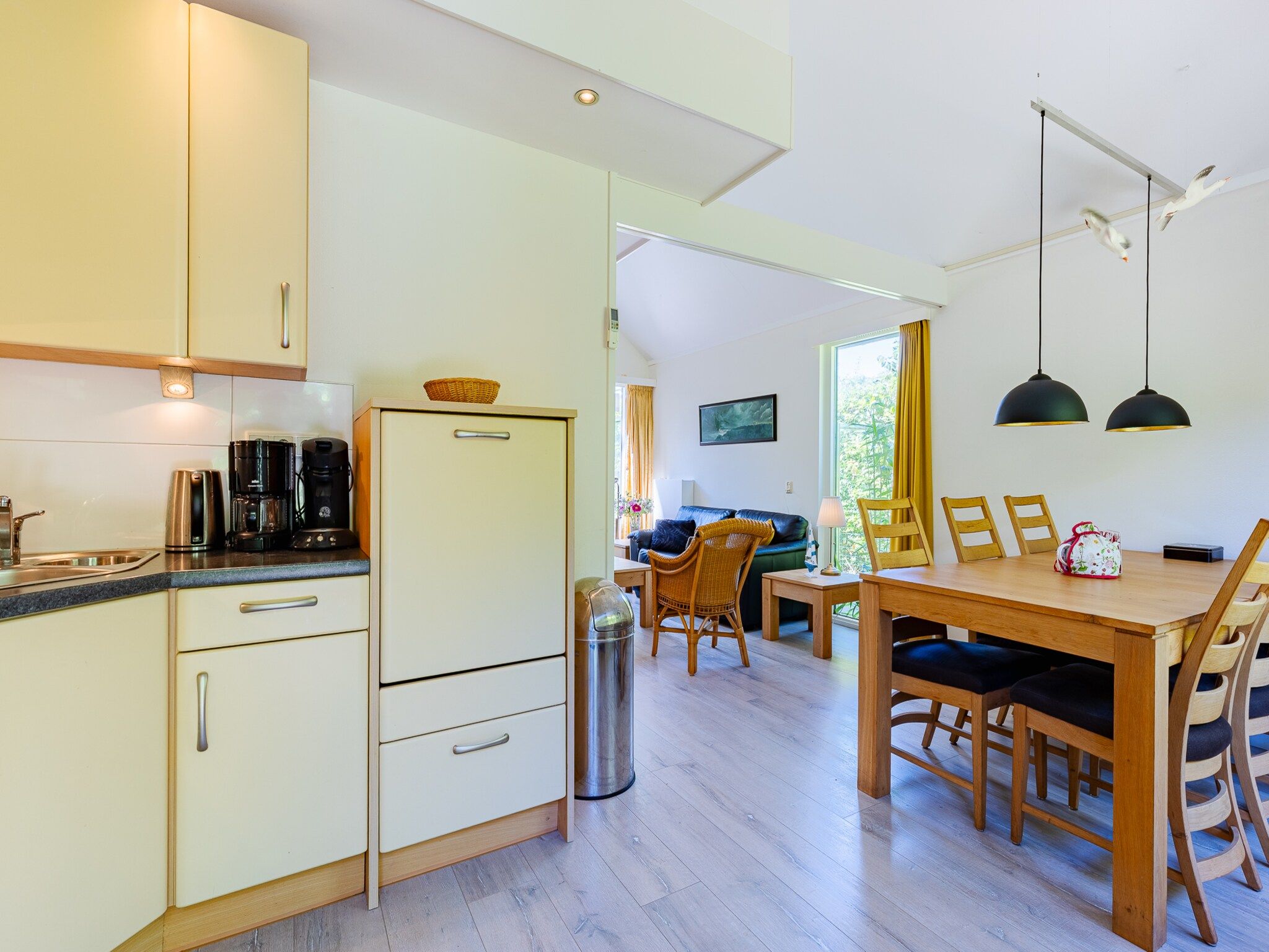 De eetkamer van Vakantiewoning - Westduin 6 I Vlissingen 'Zilt en zand' in Vlissingen