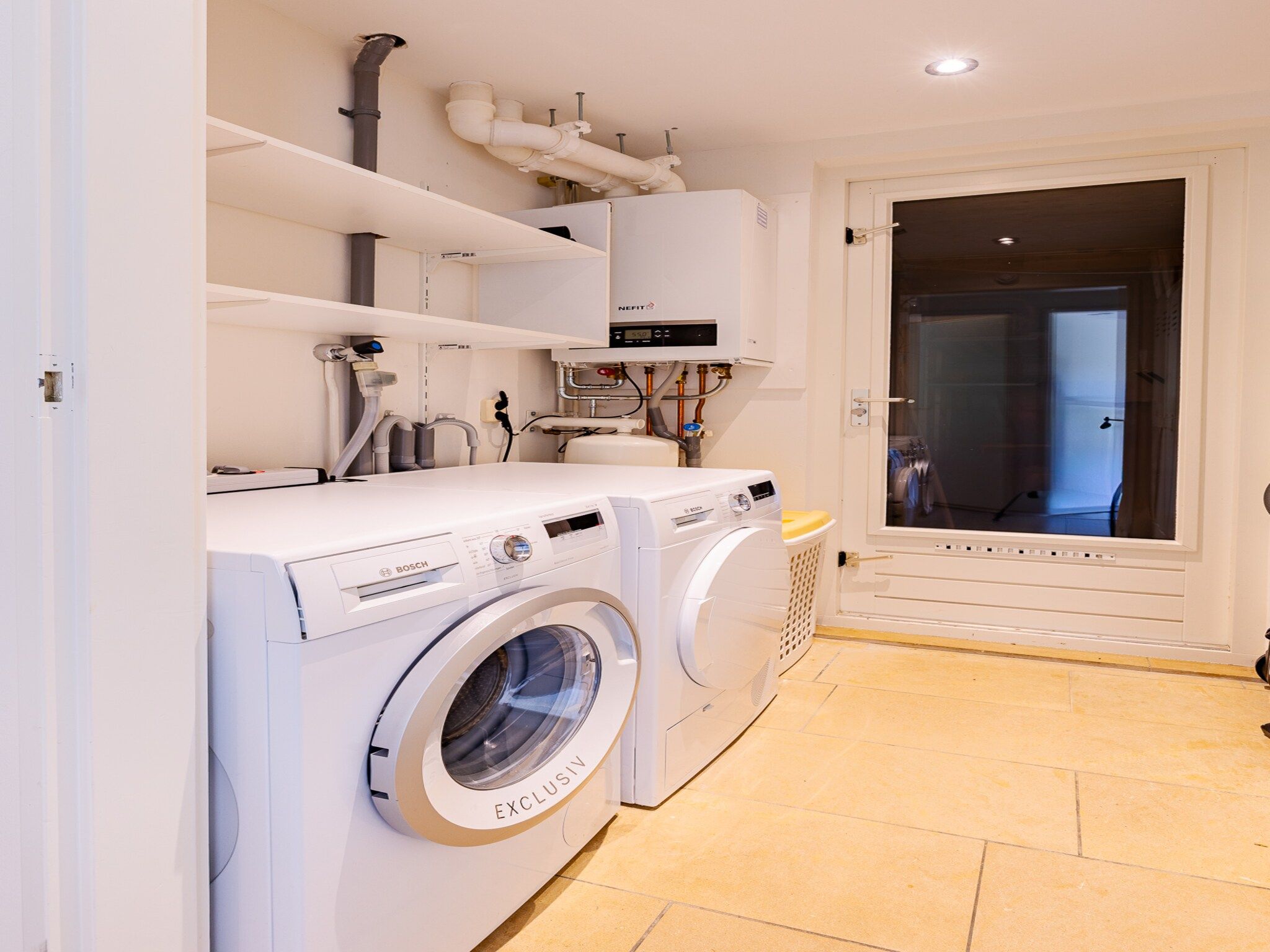 De badkamer van Vakantiewoning - Westduin 6 I Vlissingen 'Zilt en zand' in Vlissingen