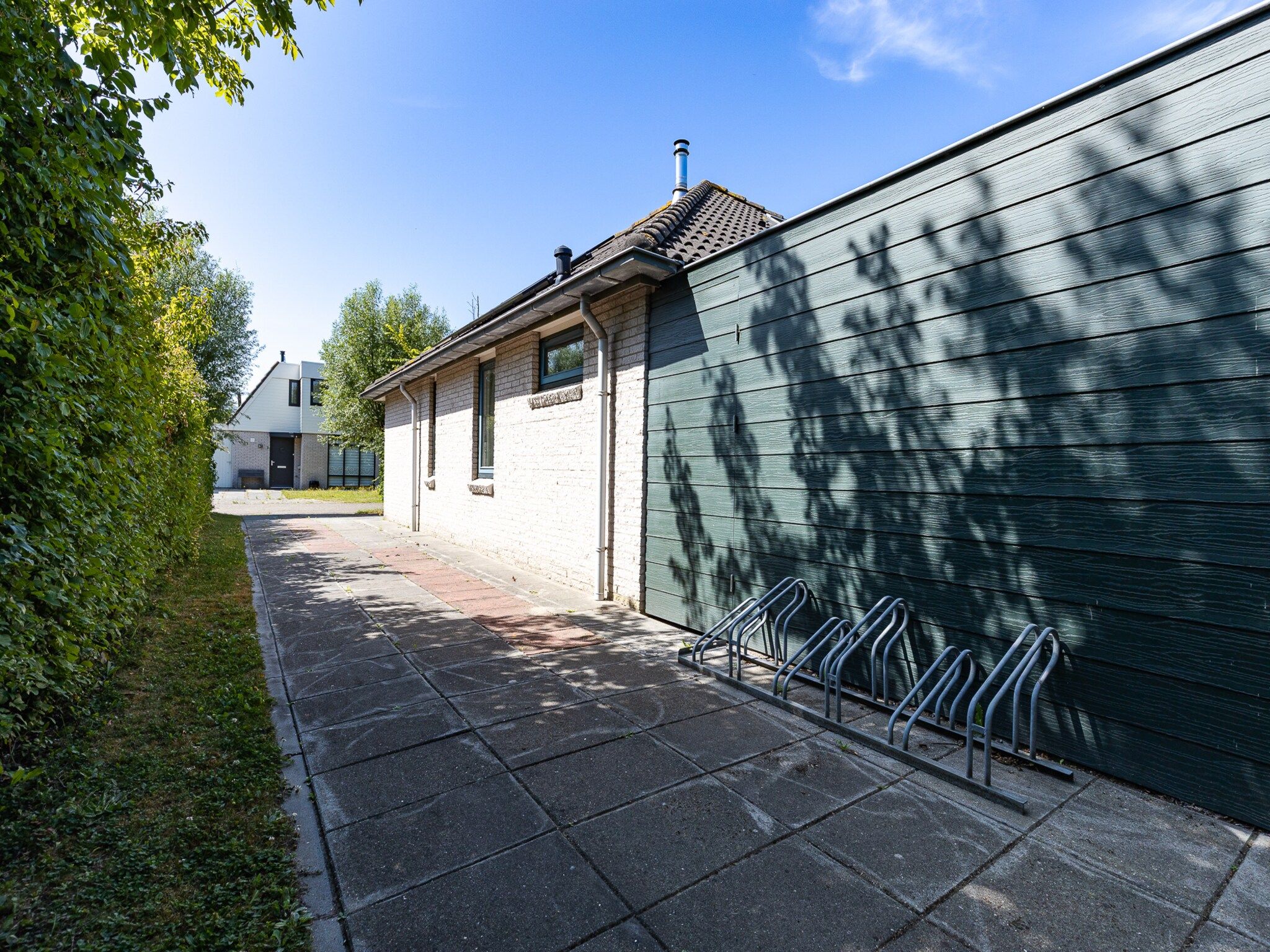 De tuin van Vakantiewoning - Westduin 6 I Vlissingen 'Zilt en zand' in Vlissingen