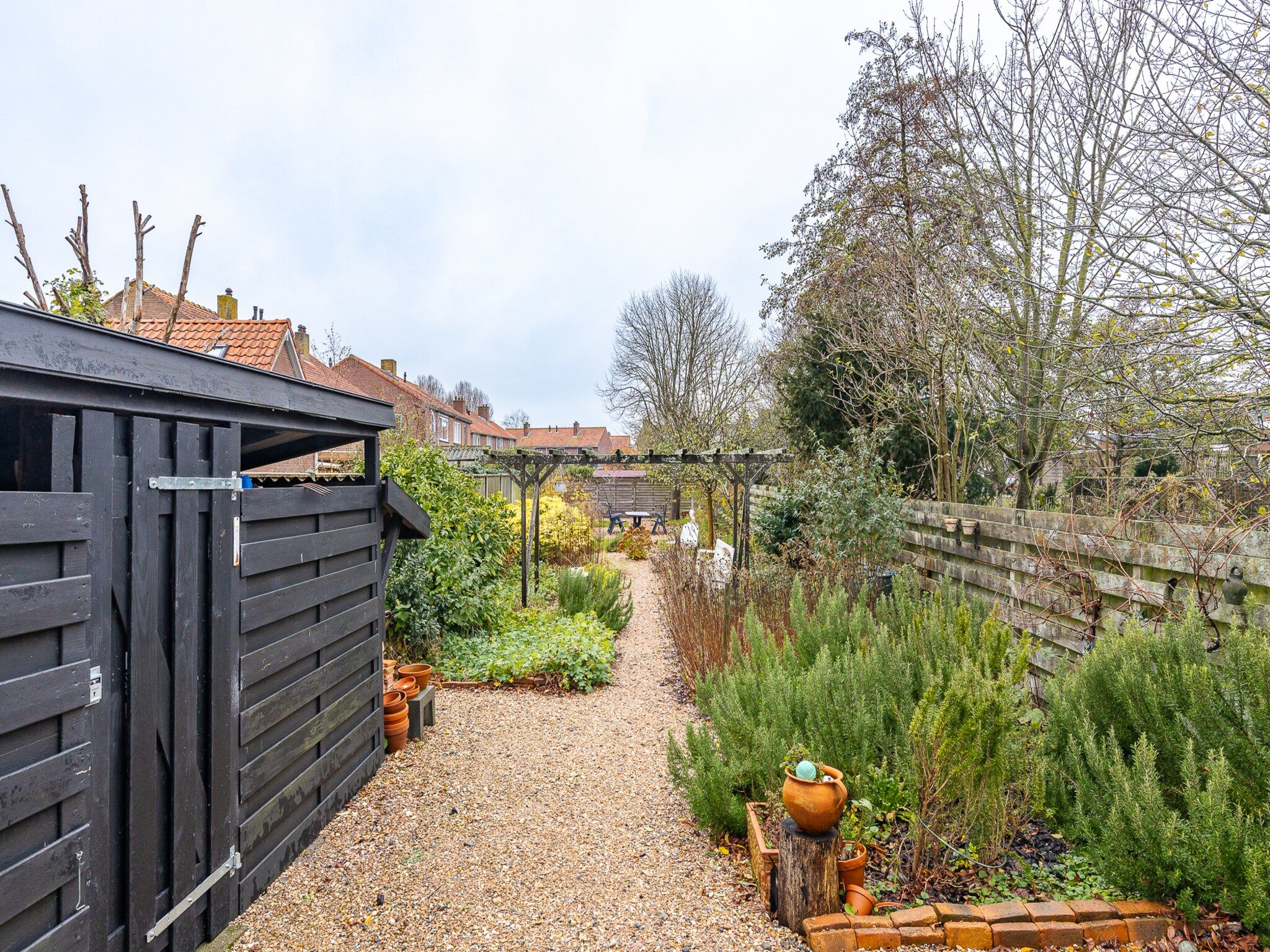 De tuin van Holiday home - Schoolstraat 6a | Vrouwenpolder in Vrouwenpolder
