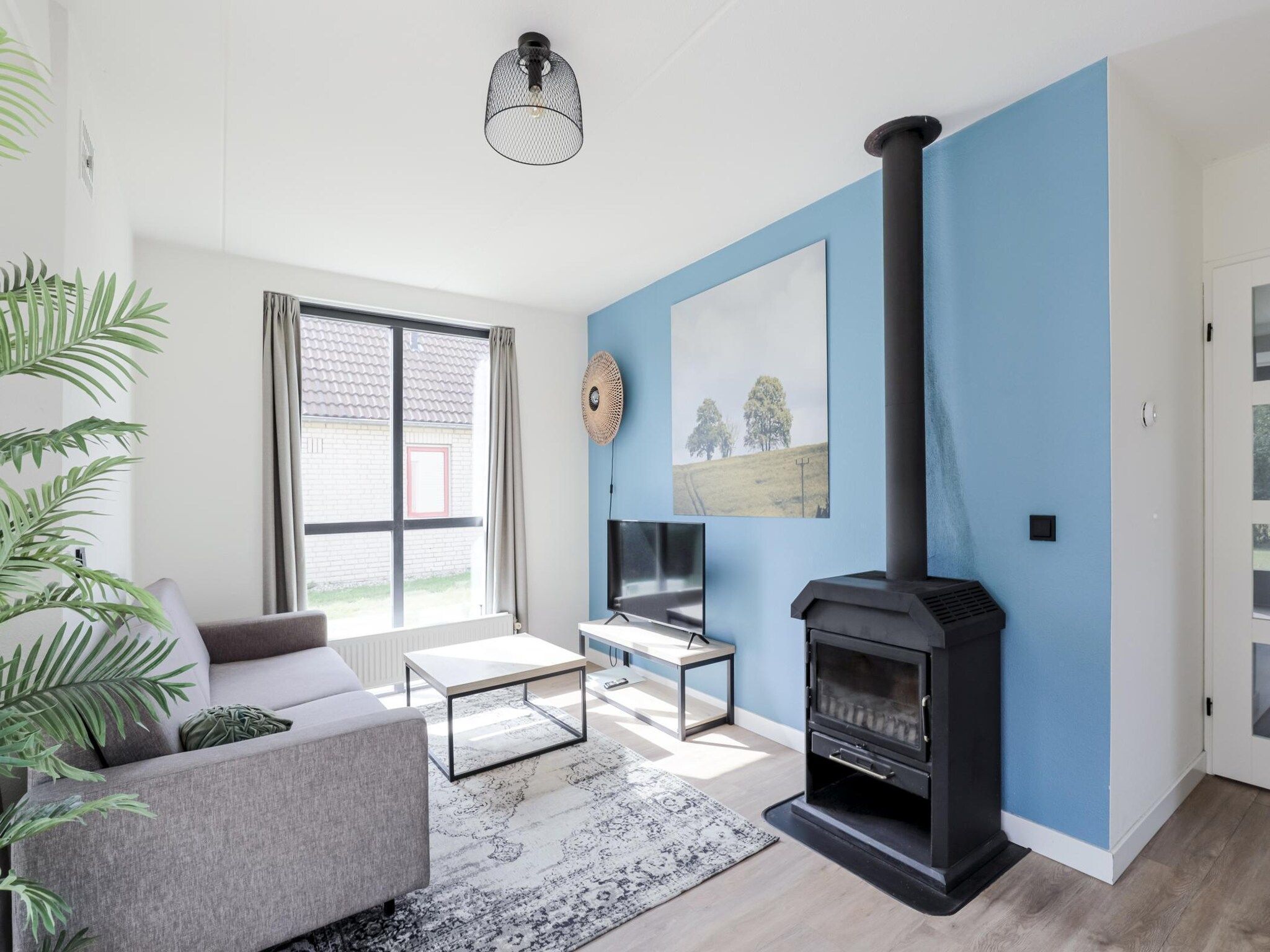 De woonkamer van 6 - Persons De Zingende Wilg (copy) (copy) in Ewijk