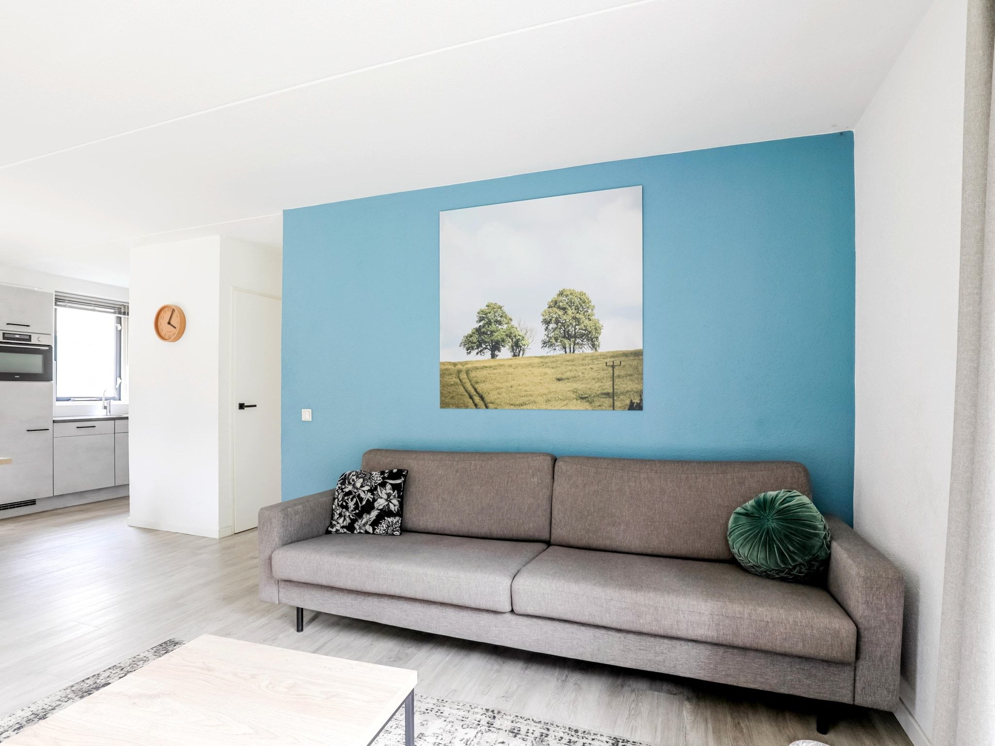 De woonkamer van 7 - Persoons Forest 217 Sauna Bungalow (copy) (copy) (copy) (copy) in Ewijk