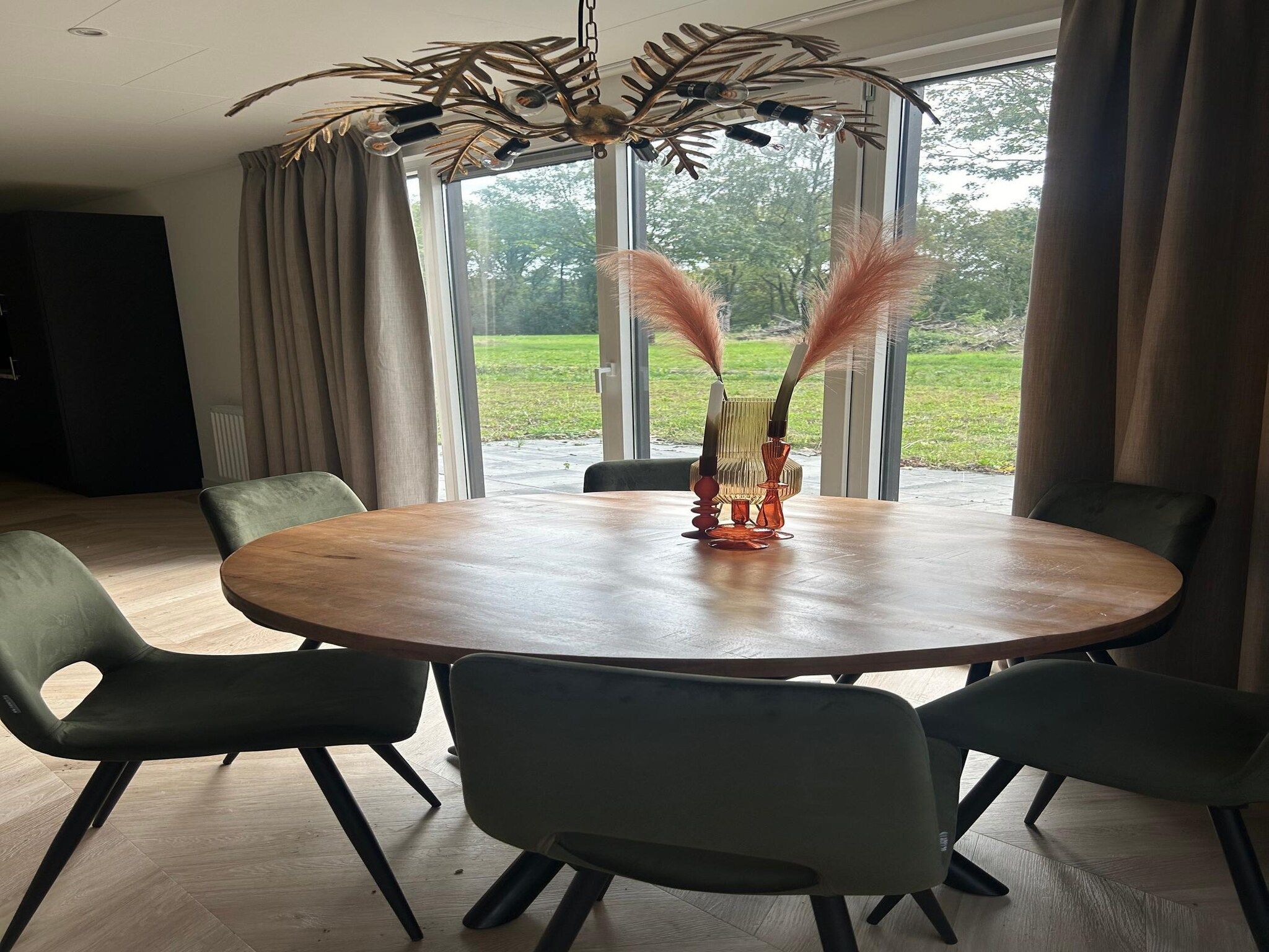 De eetkamer van De Steppe 8 pax - 9 in Ulicoten