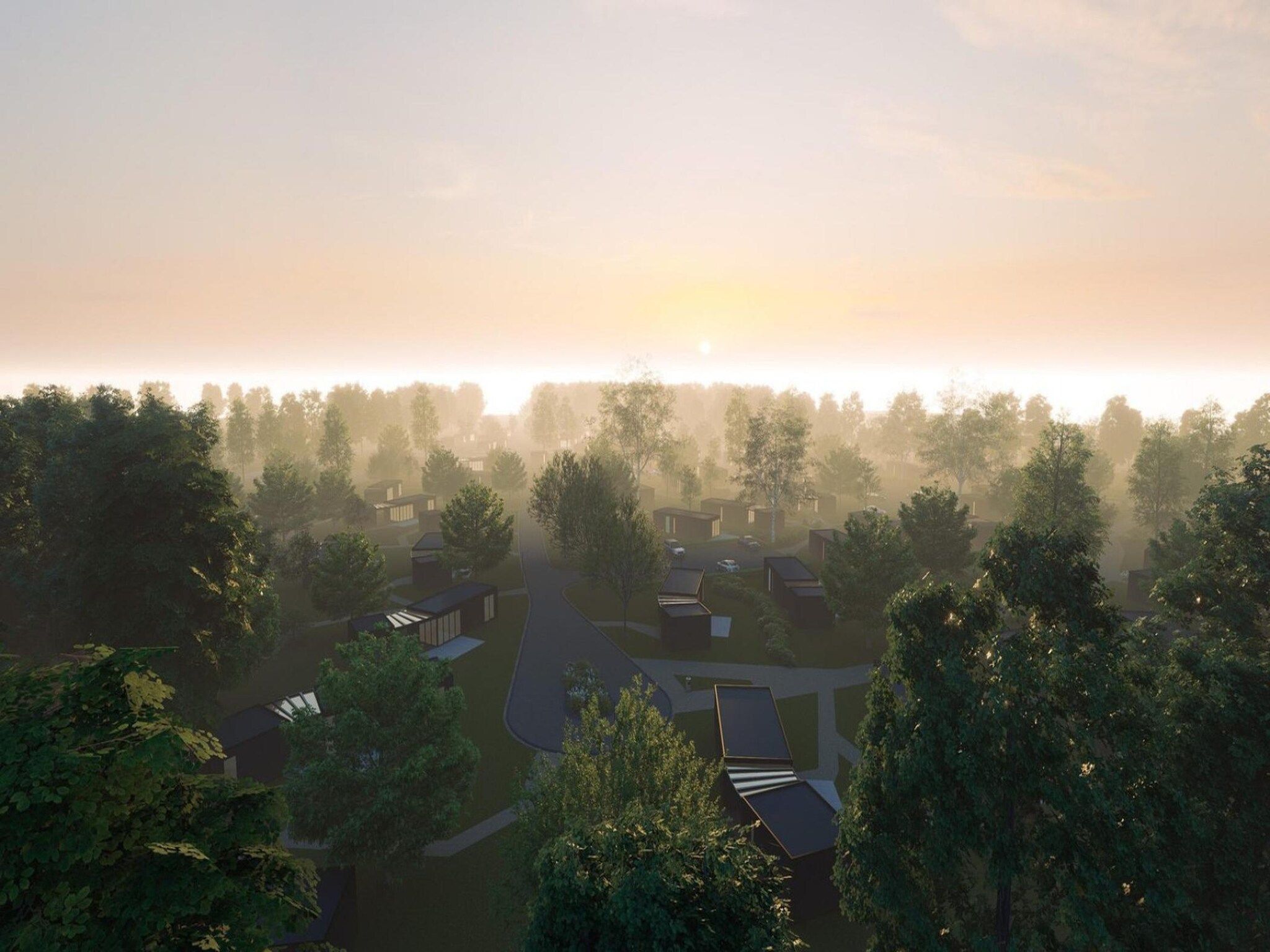 De omgeving van De Steppe 8 pax - 15 in Ulicoten