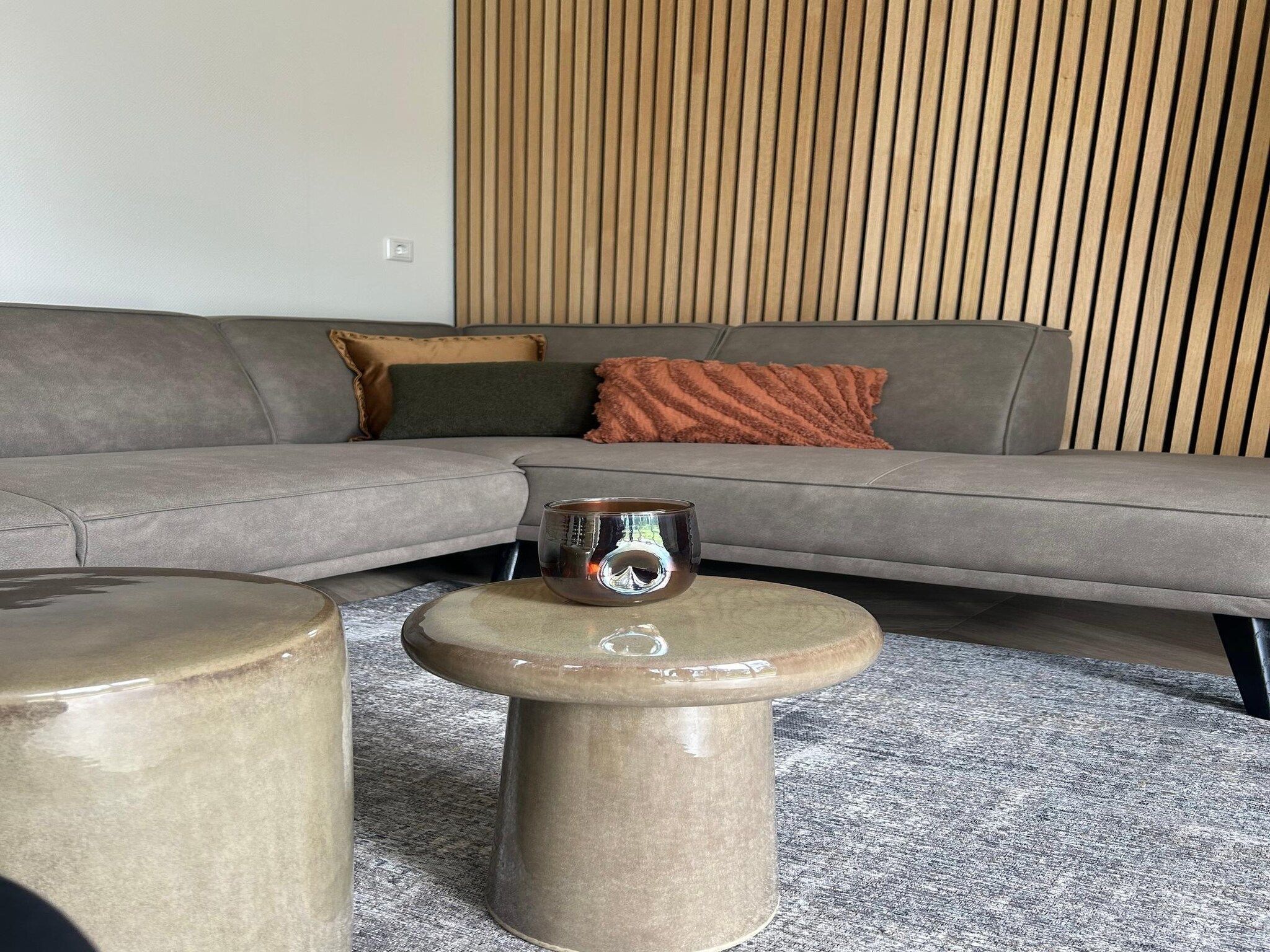 De woonkamer van De Steppe 8 pax - 16 in Ulicoten