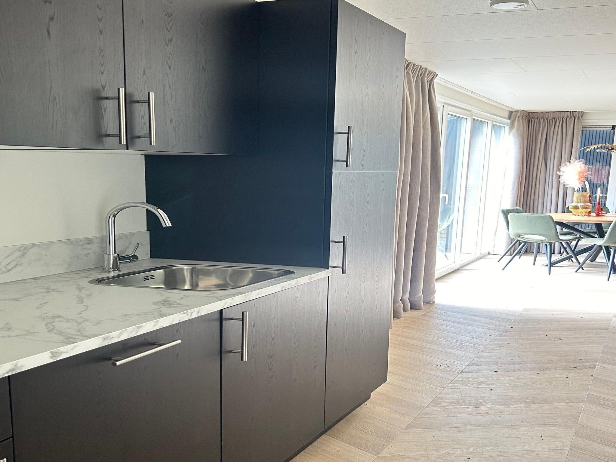 De keuken van De Steppe 12 pax - 1 in Ulicoten