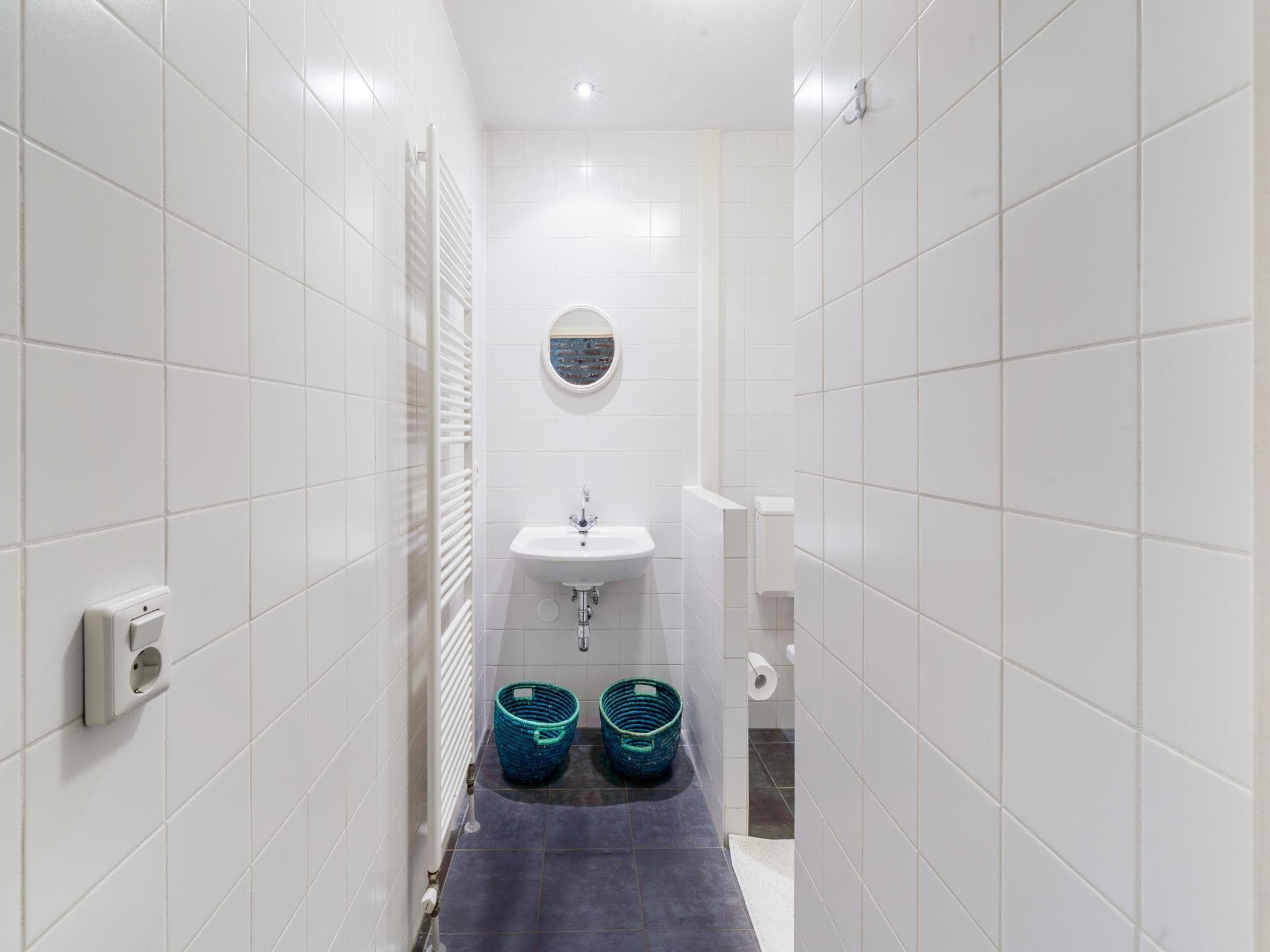 De badkamer van Meschermolen 12 in Mesch-Eijsden