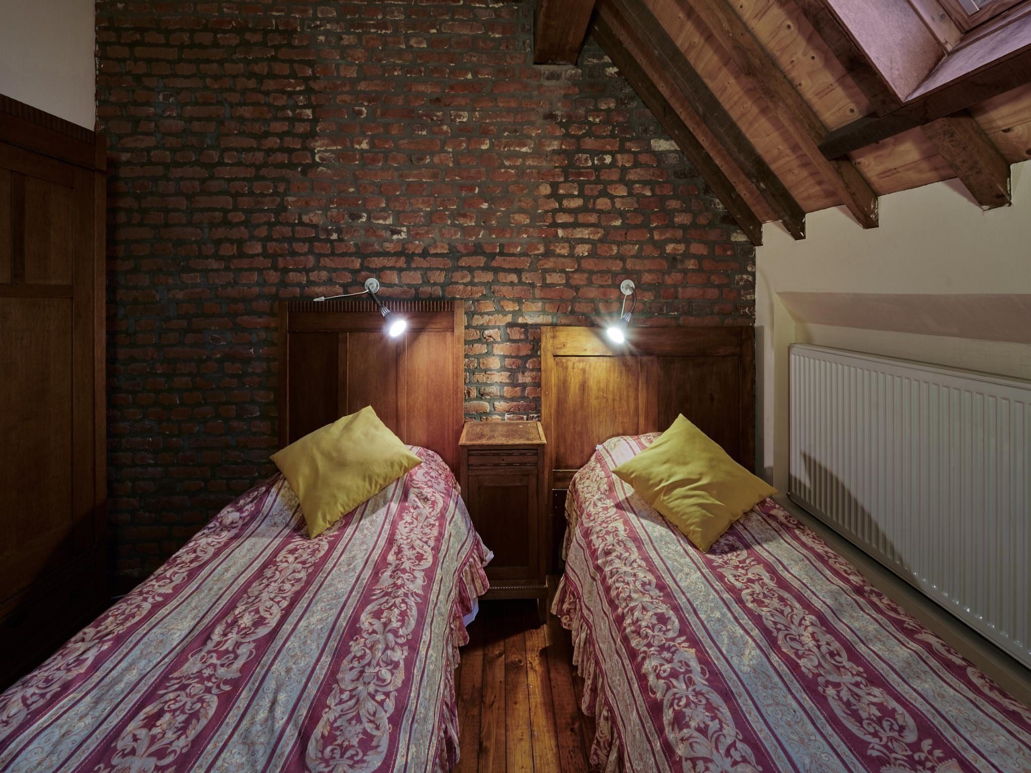 Een slaapkamer van Meschermolen 3 in Mesch-Eijsden