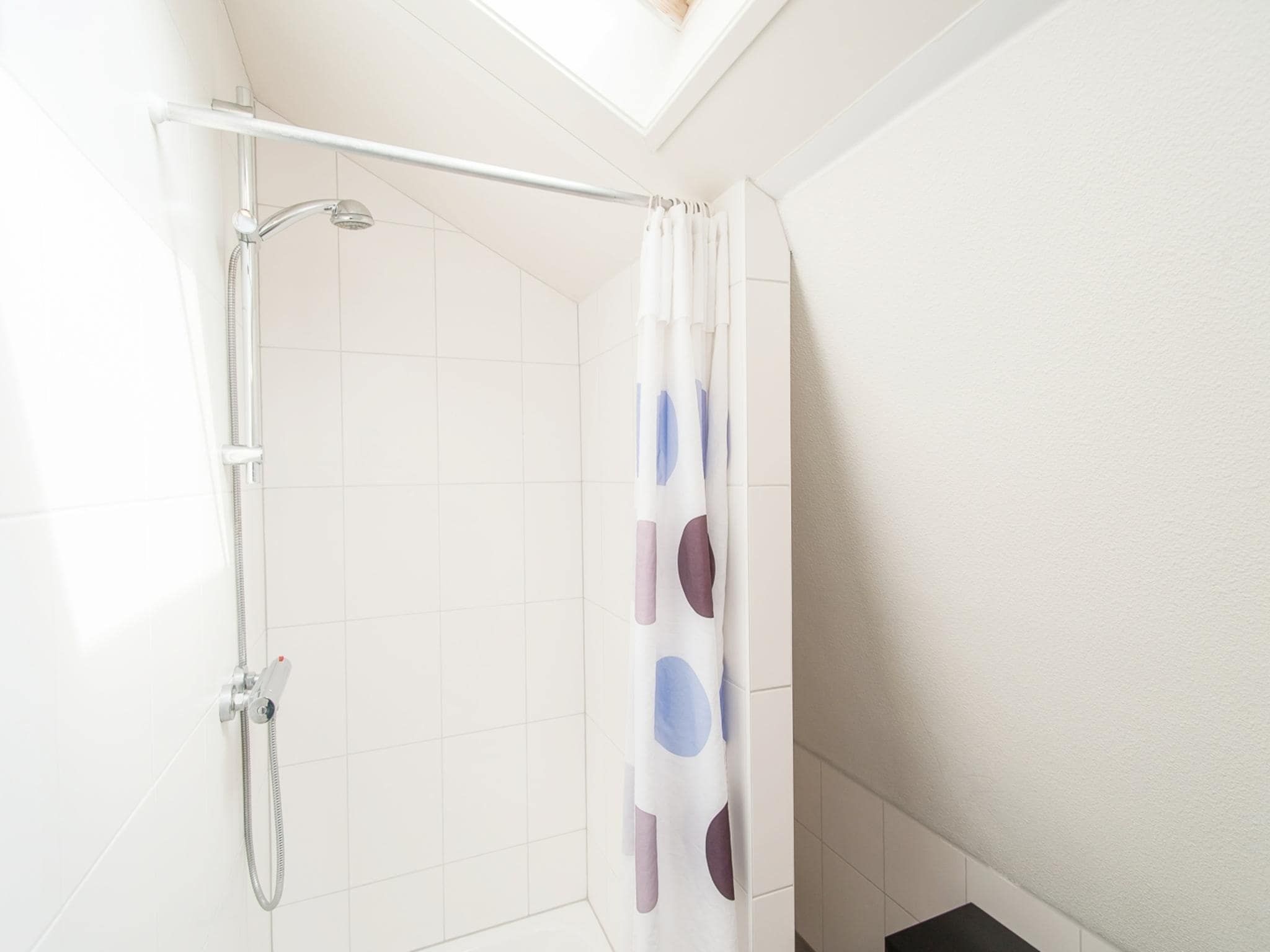 De badkamer van Bungalow 4-persoons (2 slaapkamers) in Noordwijk