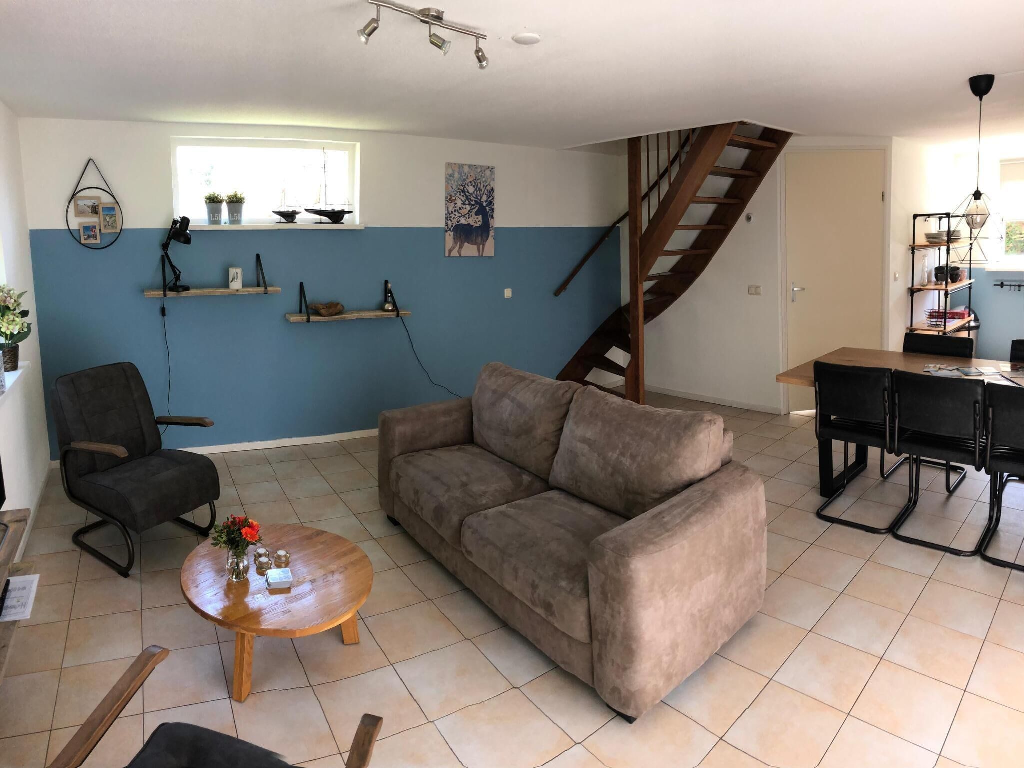 De woonkamer van Bungalow 5-persoons in Noordwijk