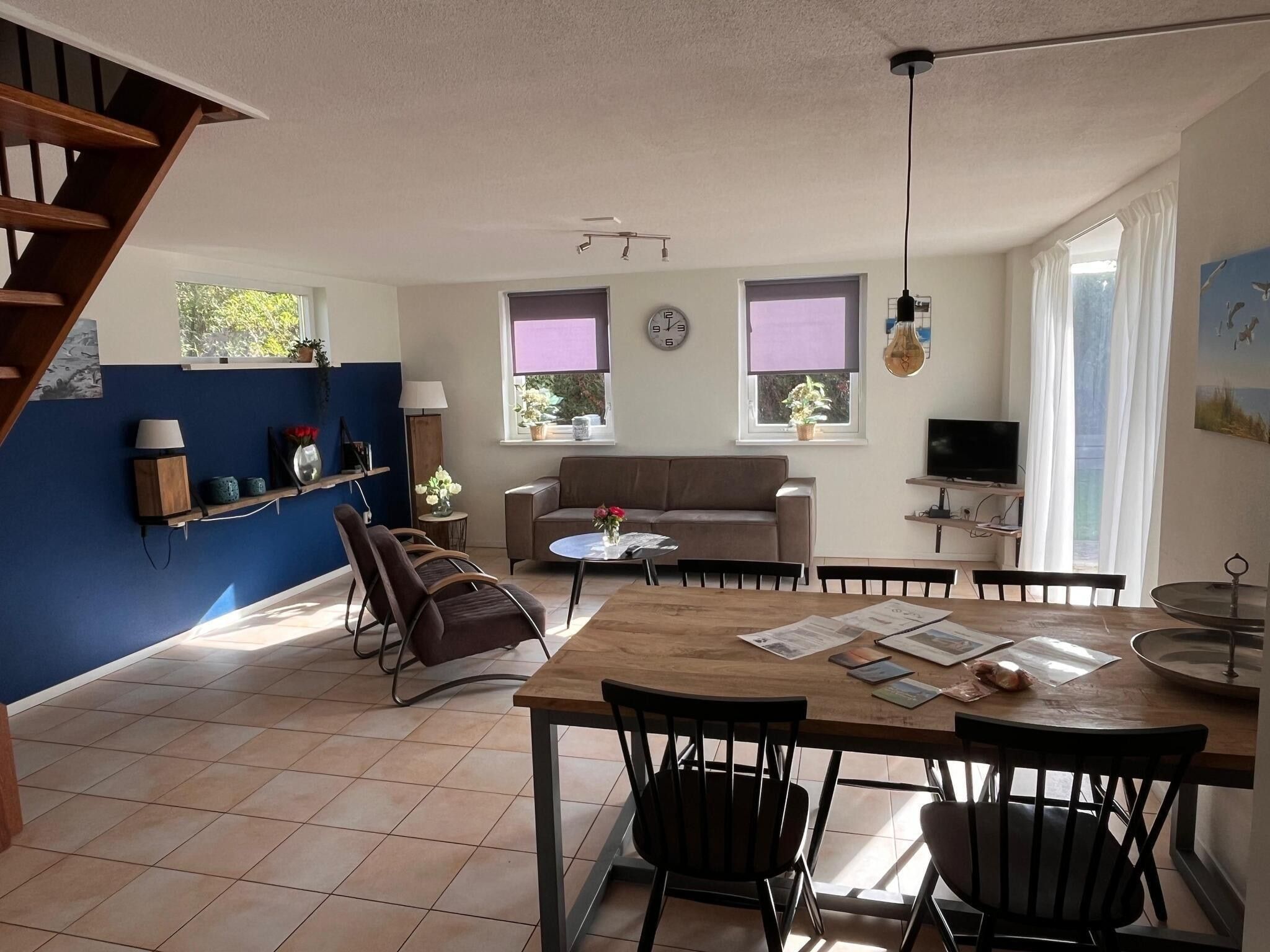 De eetkamer van Bungalow 5-persoons in Noordwijk