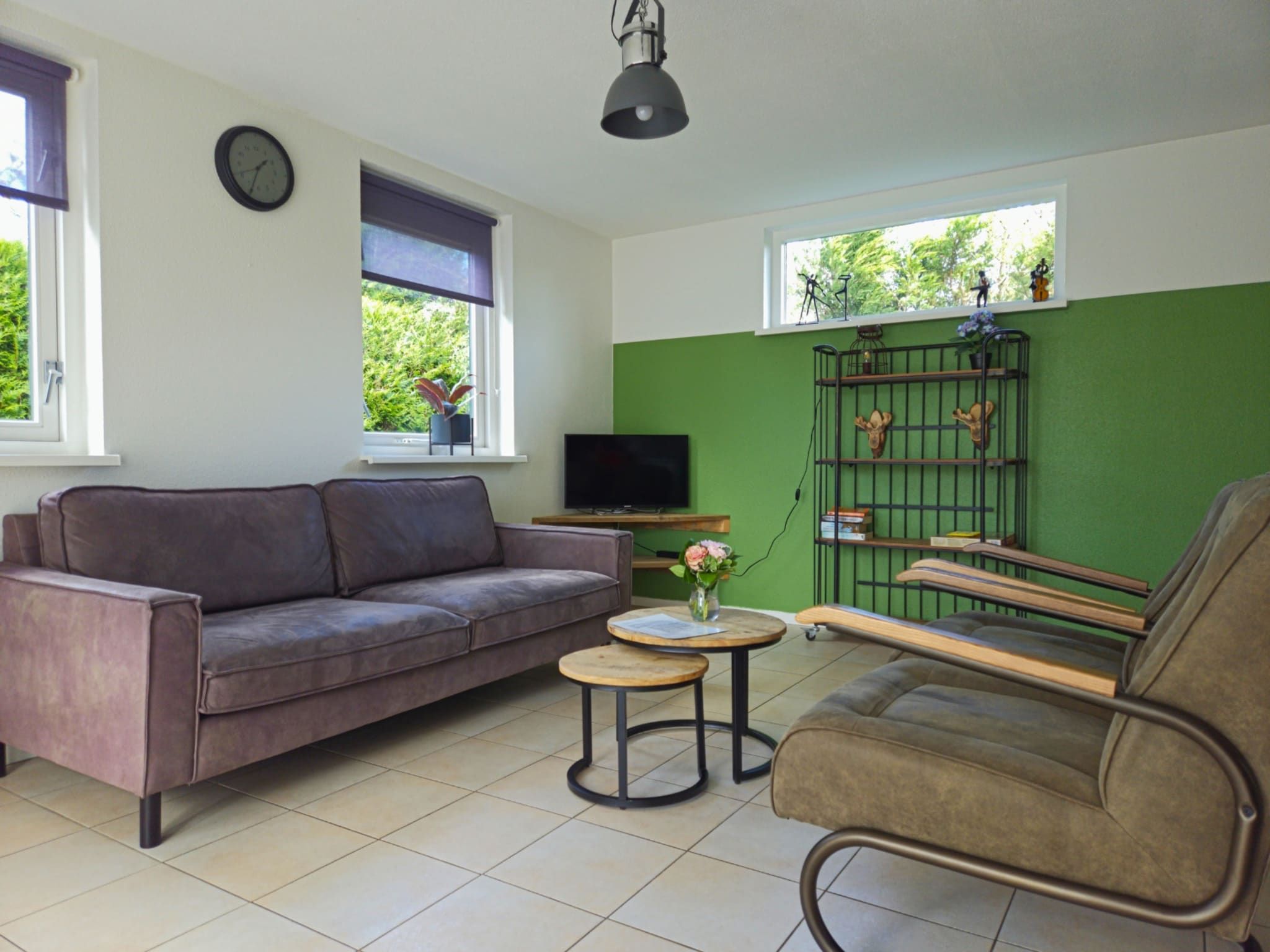 De woonkamer van Bungalow 5-persoons in Noordwijk