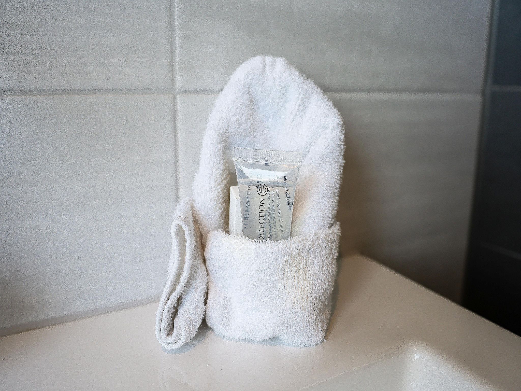 De badkamer van Wetterfrei in Elahuizen