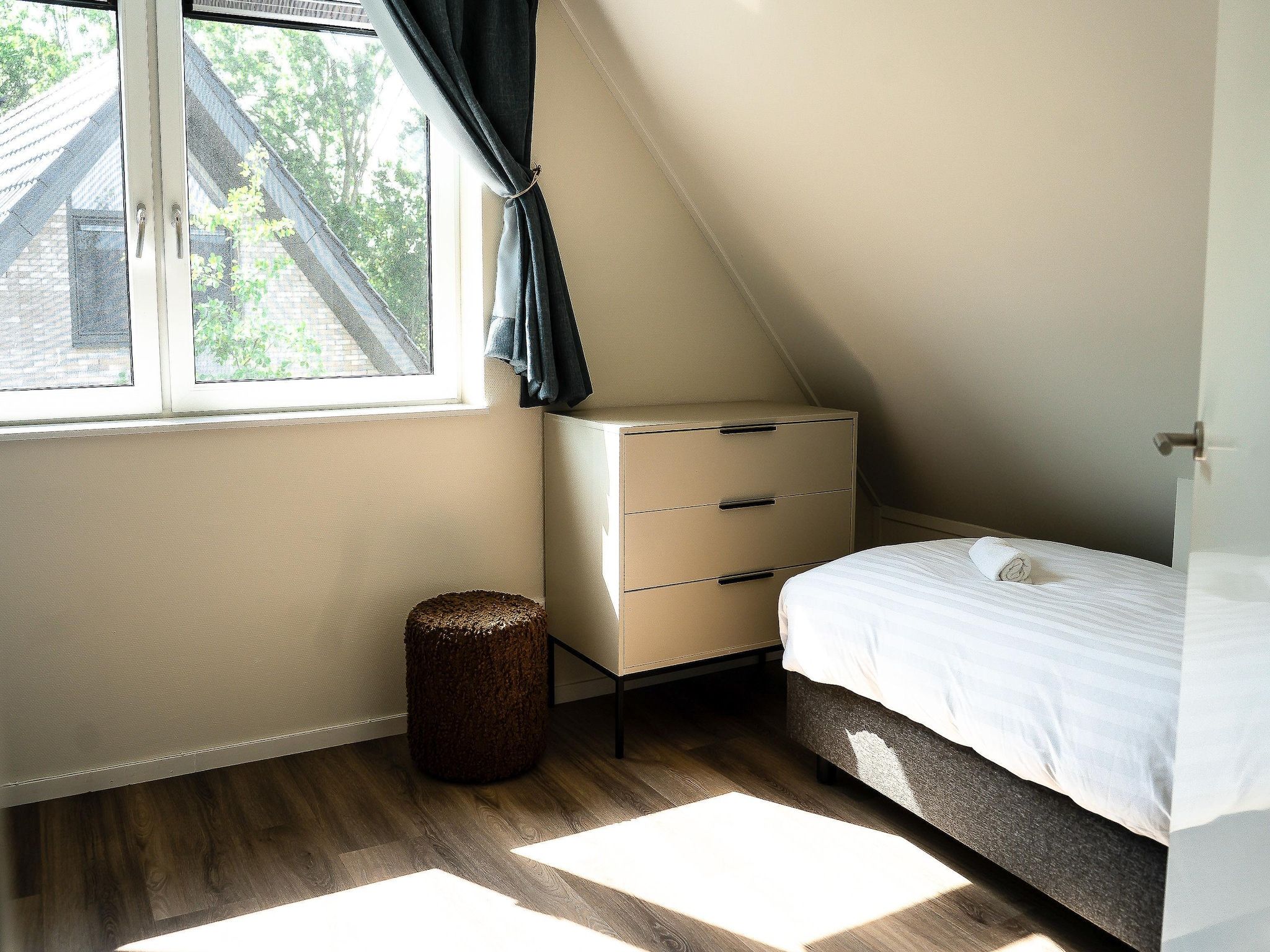 Een slaapkamer van Wetterfrei in Elahuizen