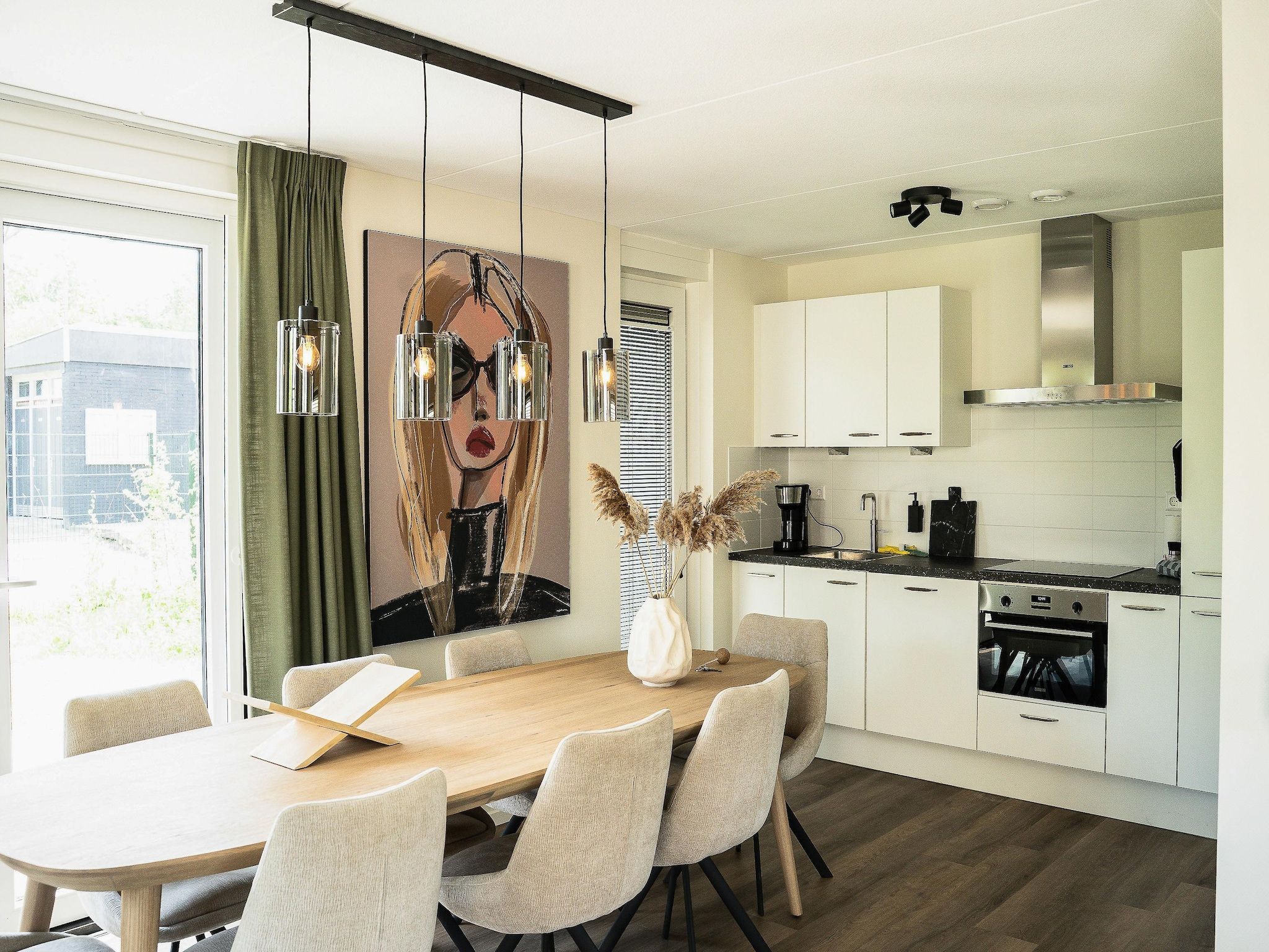 De keuken van Wetterfrei in Elahuizen