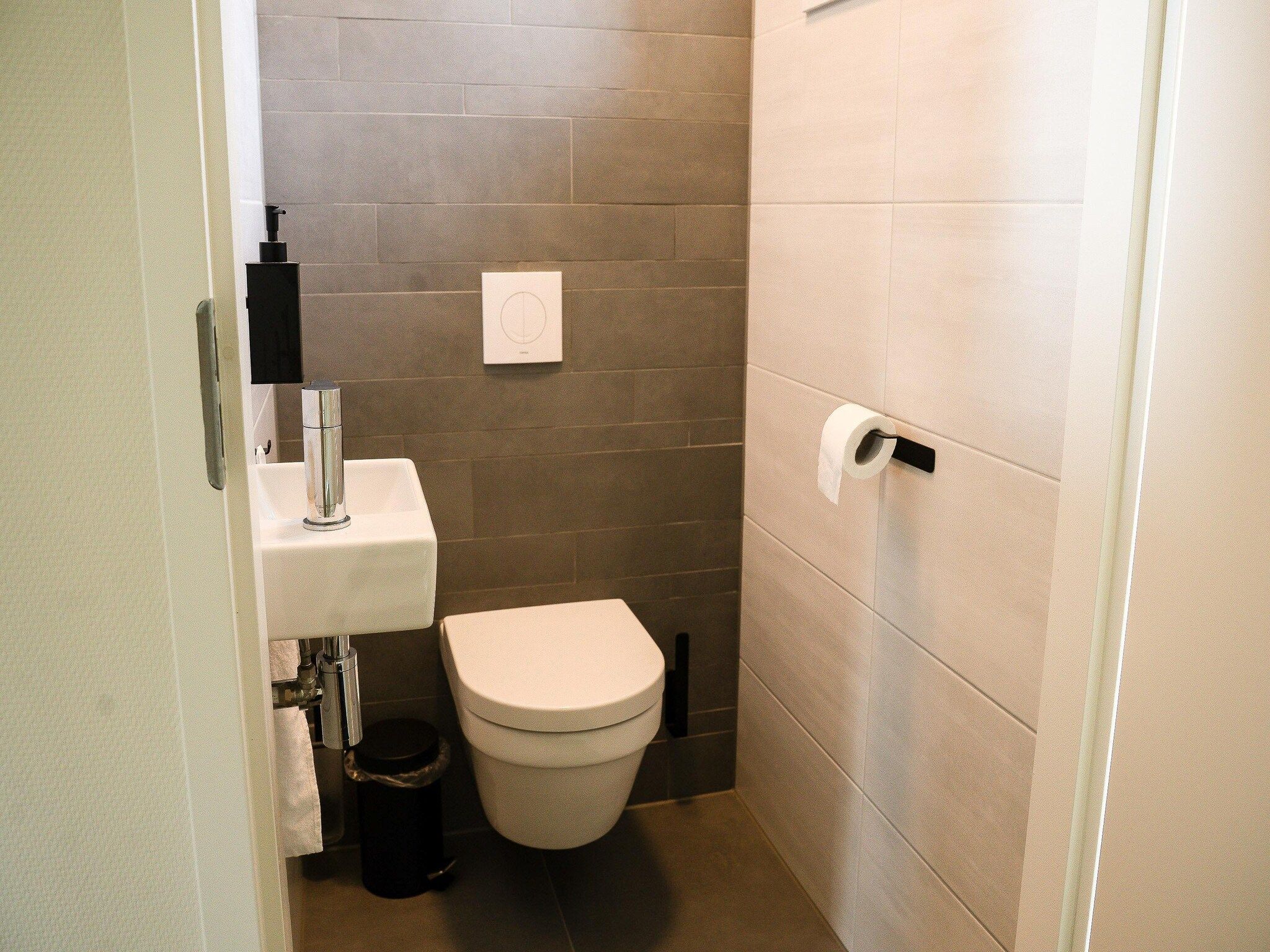 De badkamer van Wetterfrei in Elahuizen