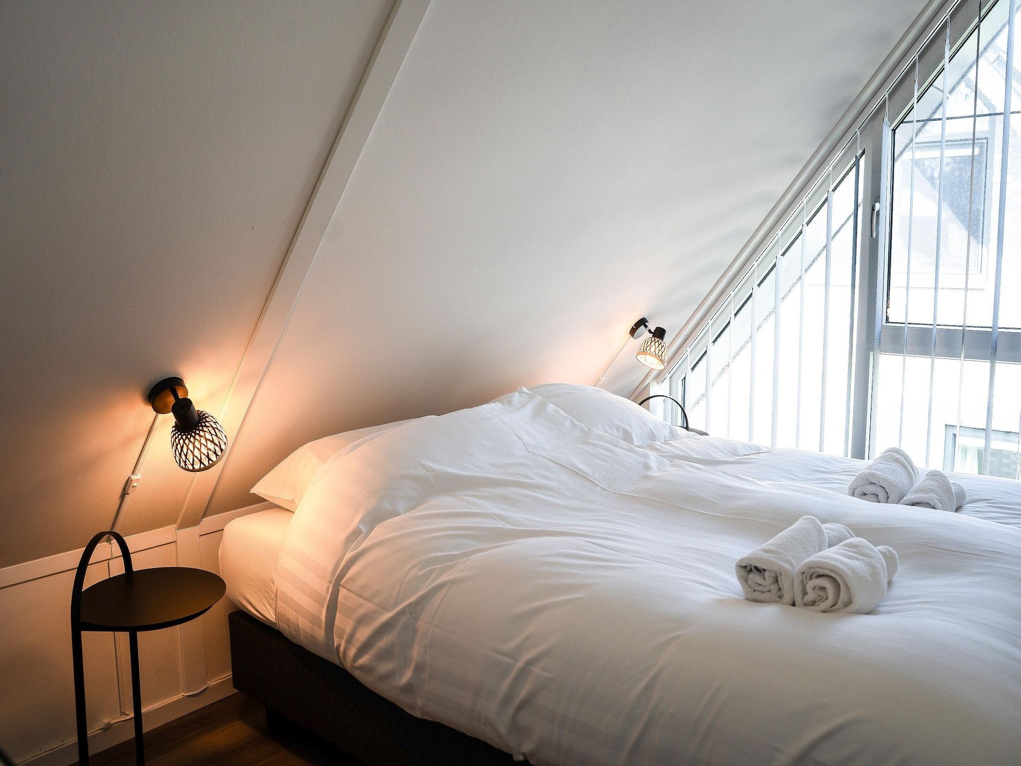 Een slaapkamer van Wetterfrei in Elahuizen