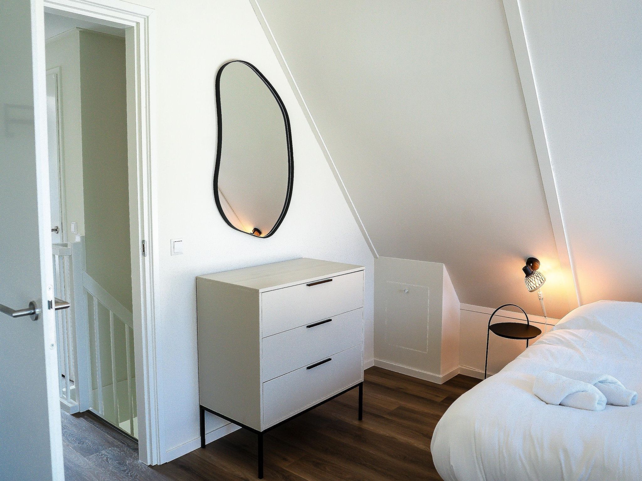 Een slaapkamer van Wetterfrei in Elahuizen