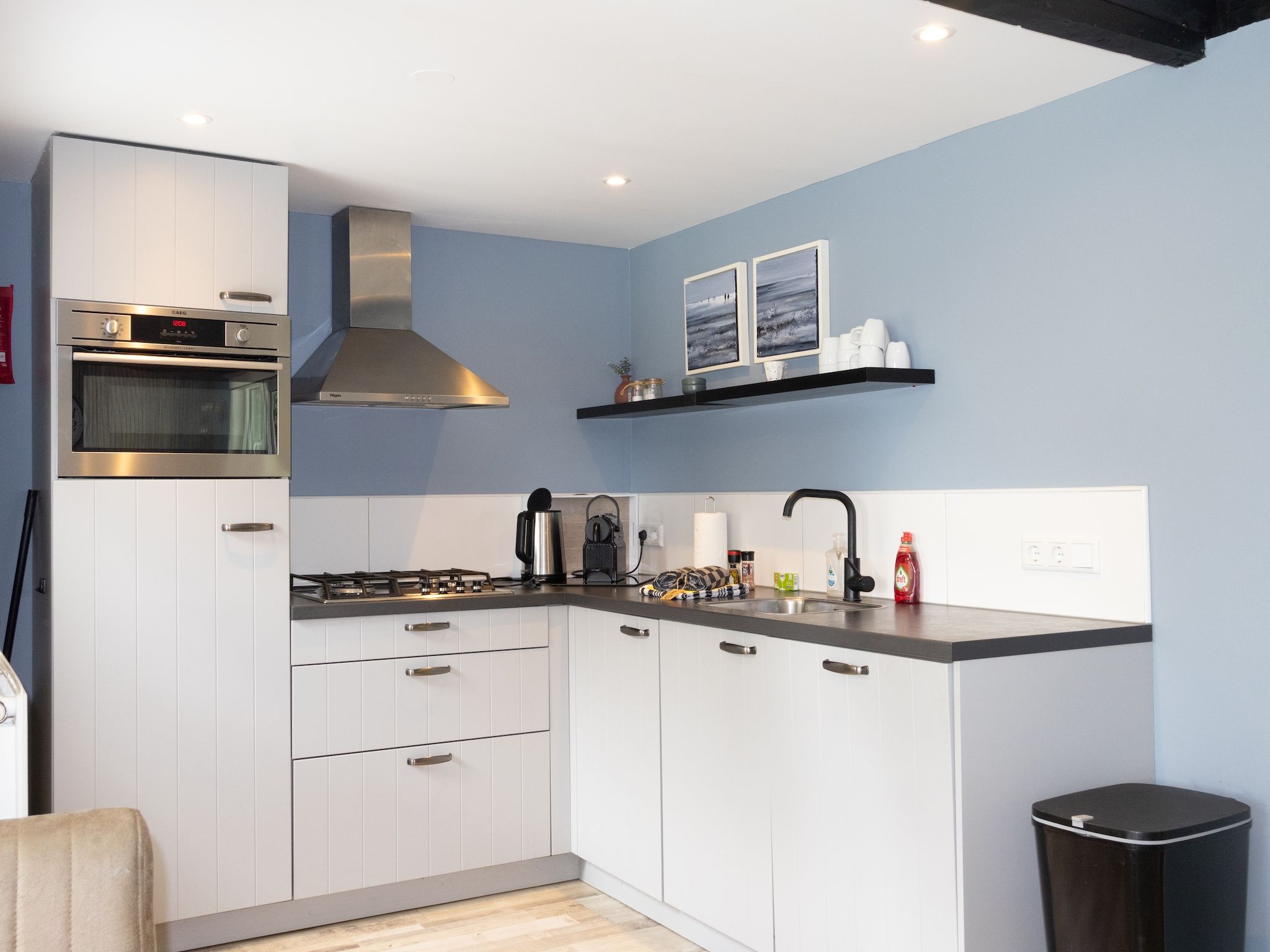 De keuken van Huis & Meer nabij het Ijsselmeer in Lemmer