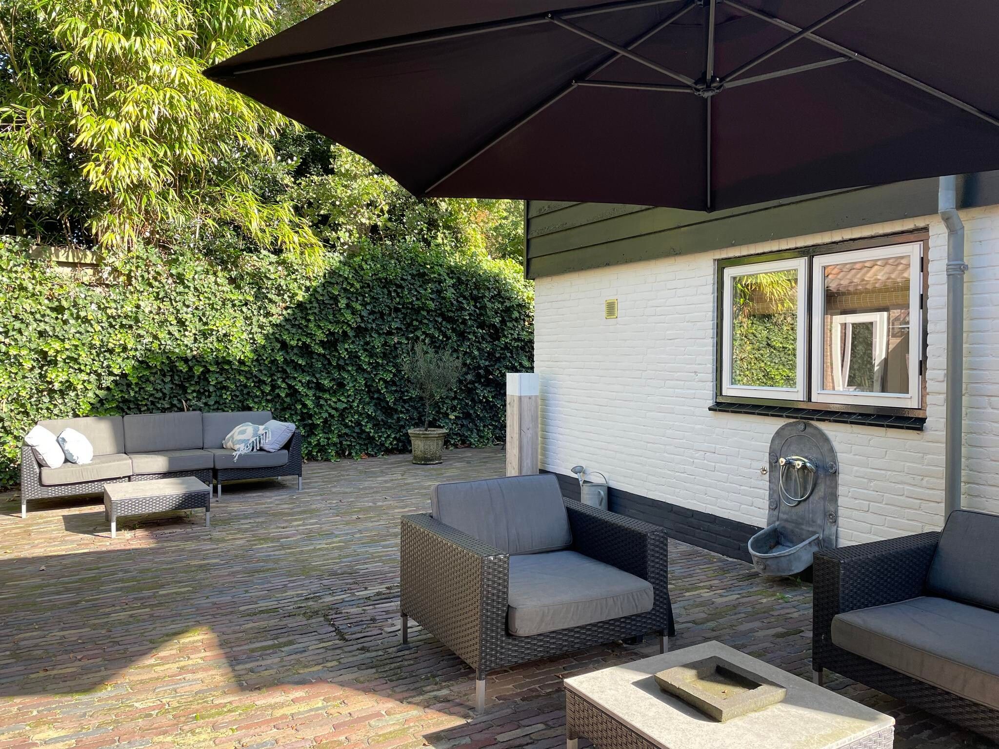 Het terras van Bergense Duyn in Bergen