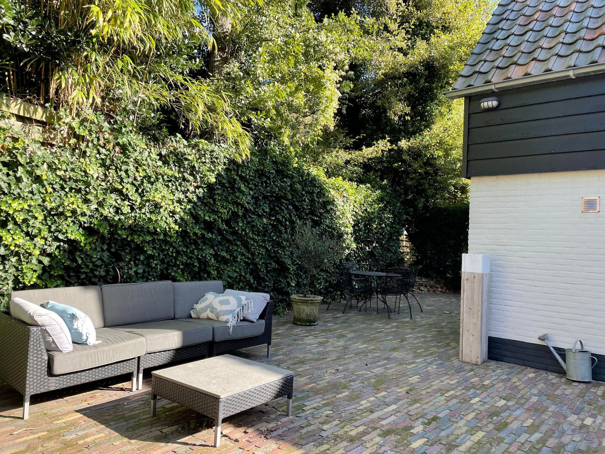 Het terras van Bergense Duyn in Bergen