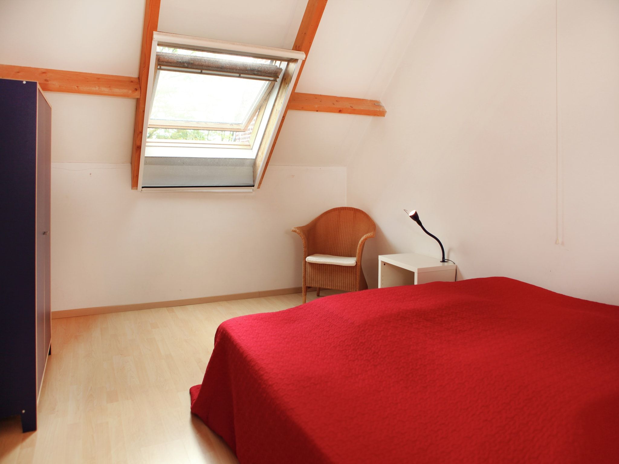Een slaapkamer van Klein Paarlo in Sint Odilienberg