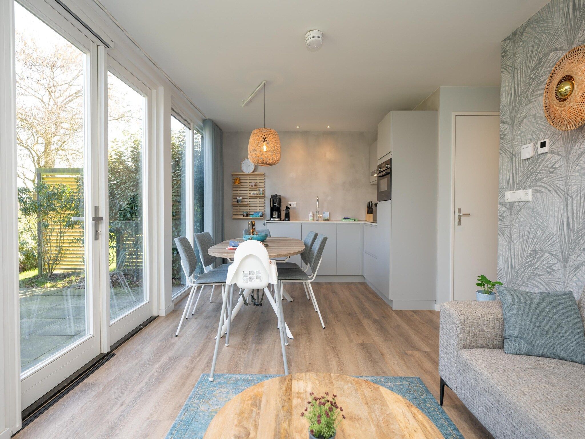 De woonkamer van Mienterbos-Duinglop in De Koog