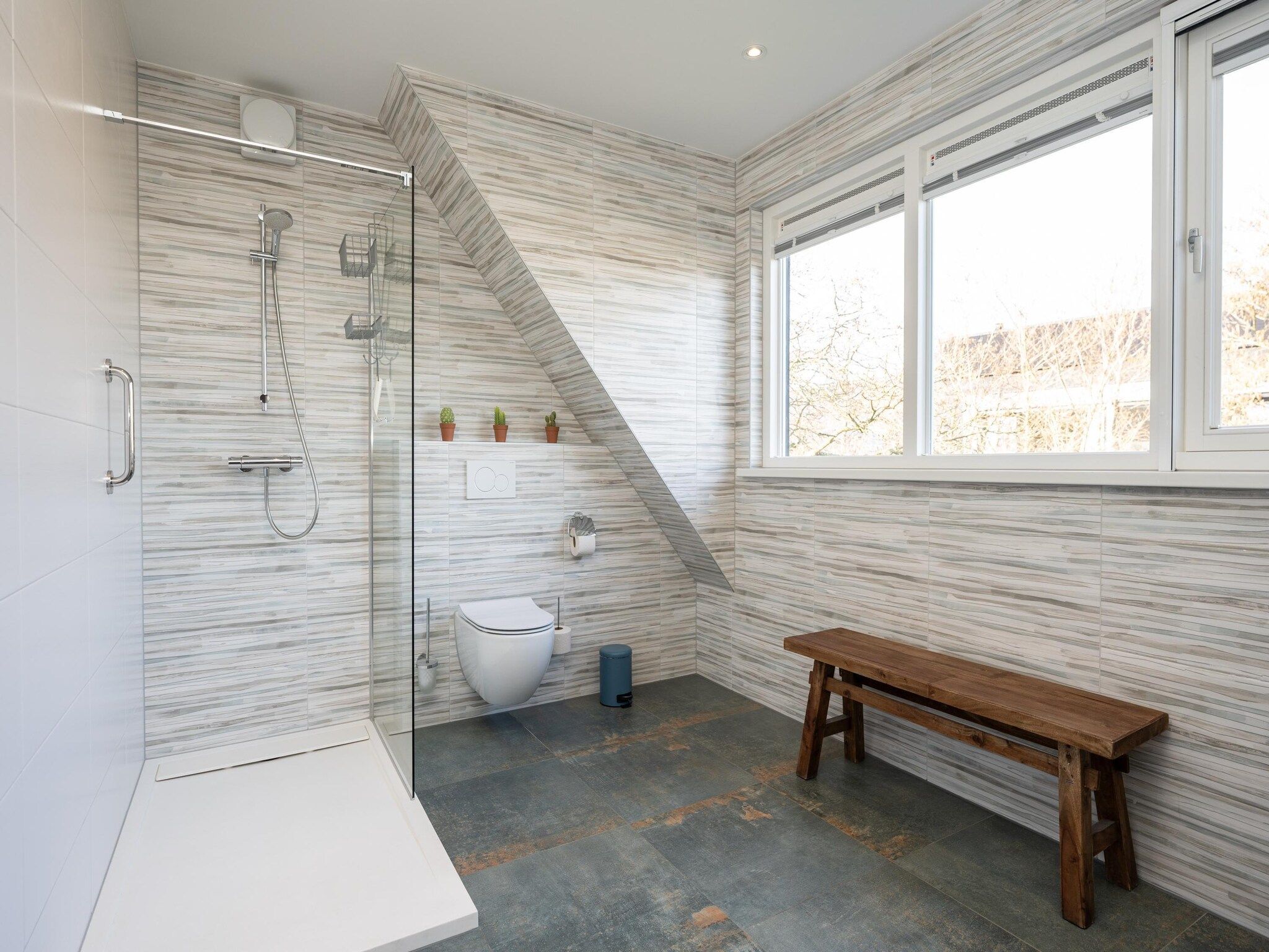 De badkamer van Mienterbos-Duinglop in De Koog