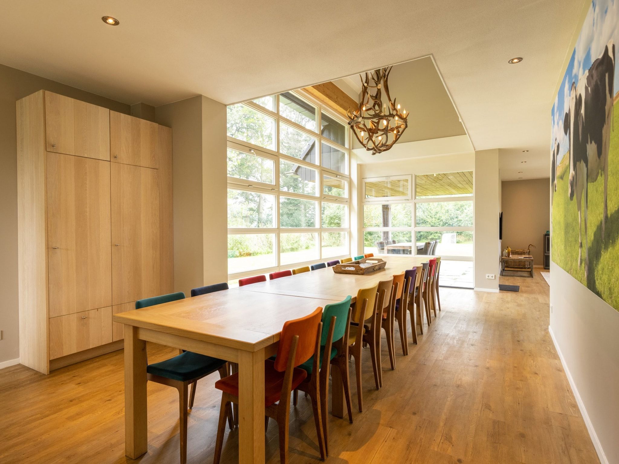 De eetkamer van Boshoeve in Aalten