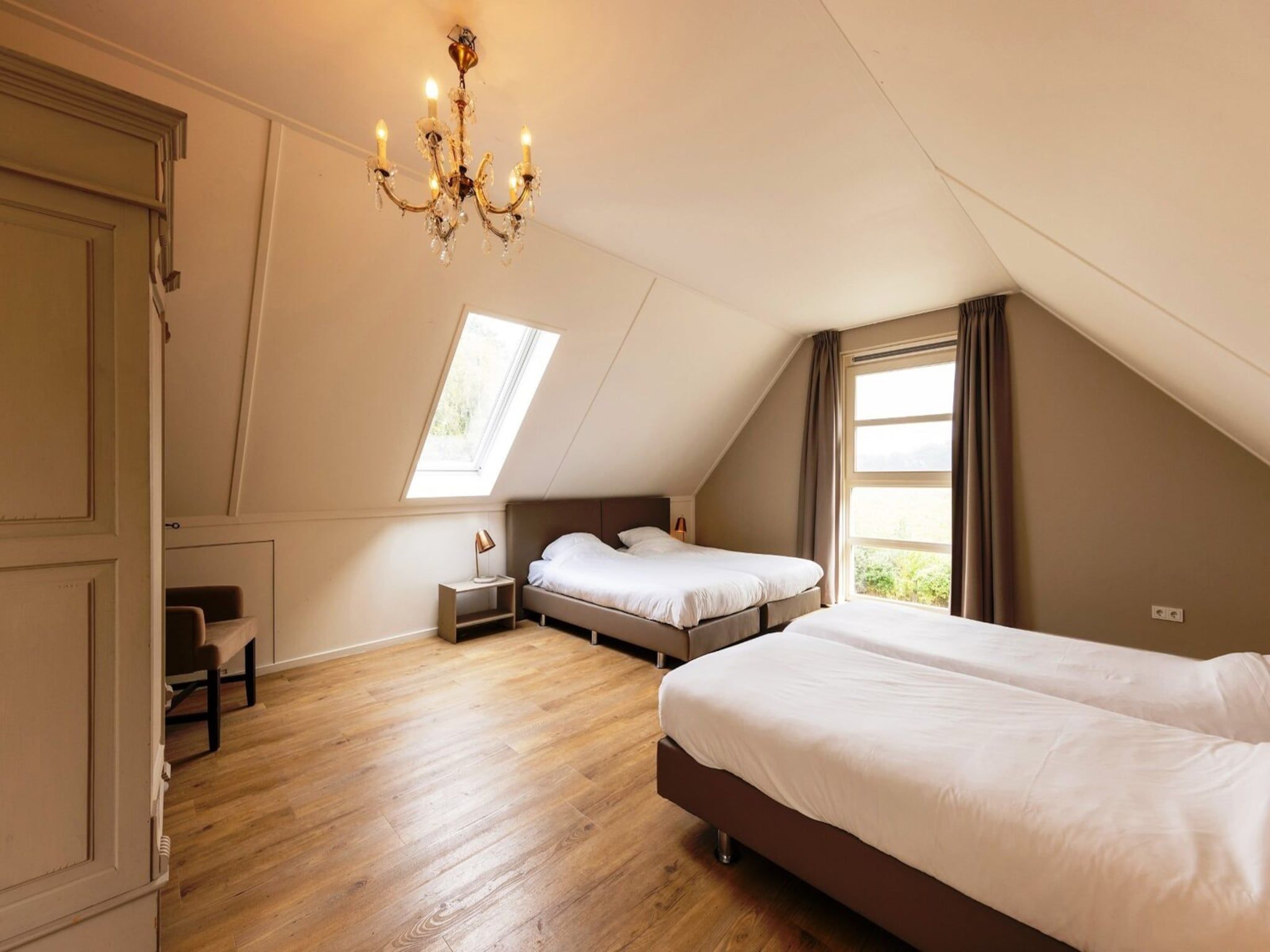 Een slaapkamer van Boshoeve in Aalten