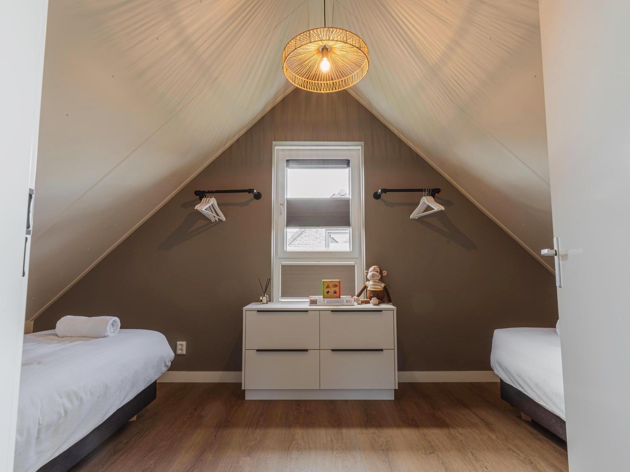 Een slaapkamer van Buiten aan Zee - 54 in Sint Maarten