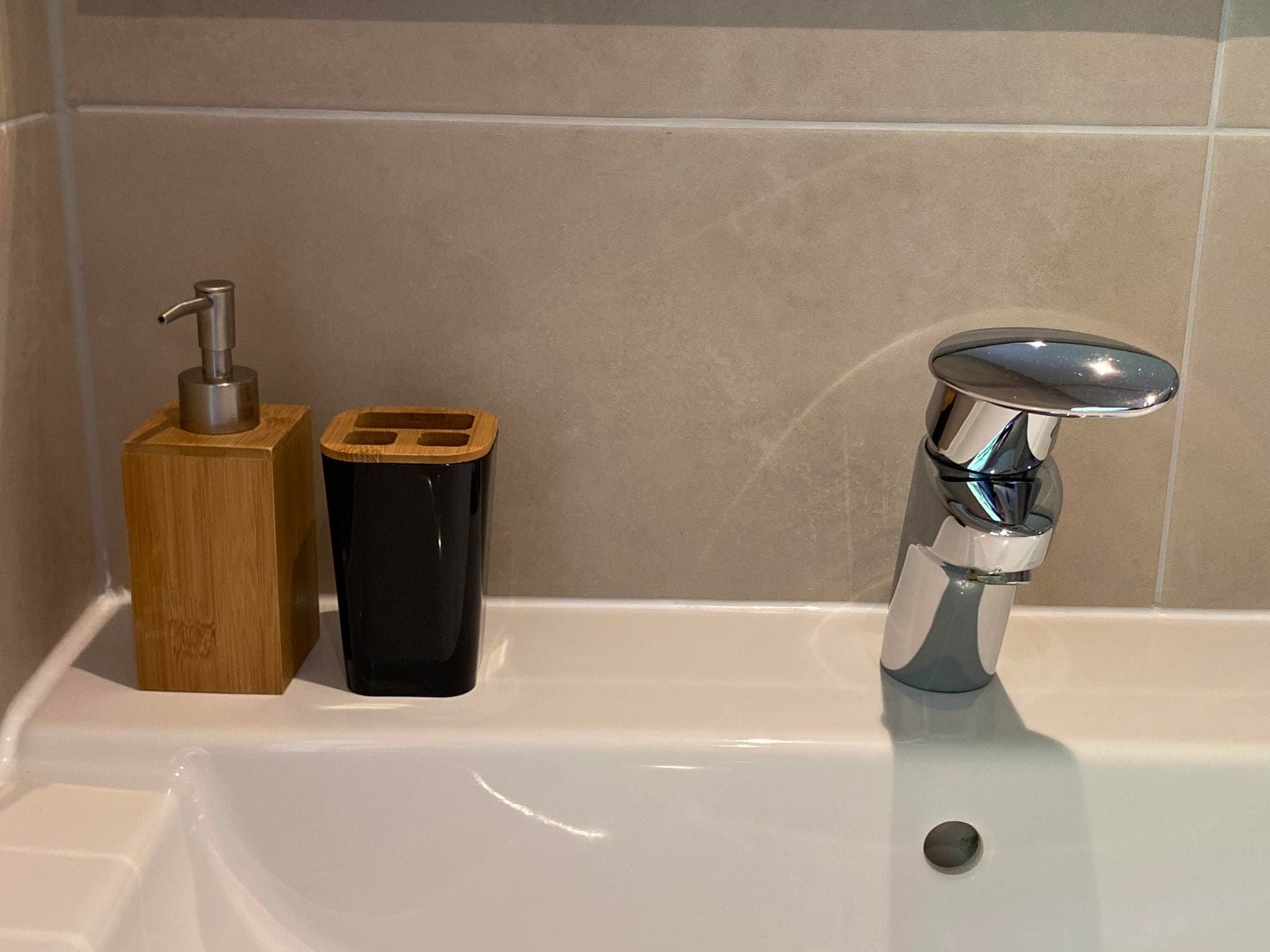 De badkamer van De Groninger Zeeuw in Bellingwolde