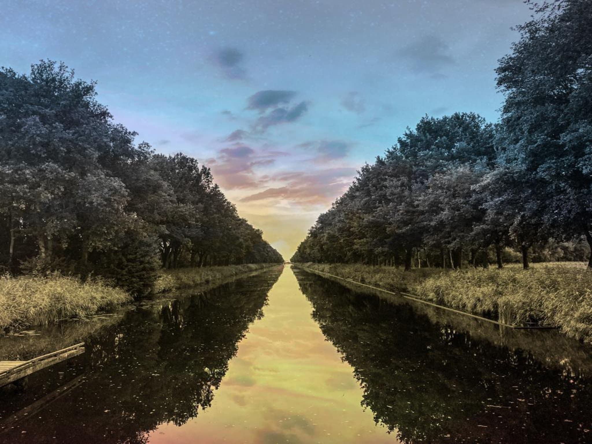 De omgeving van De Groninger Zeeuw in Bellingwolde