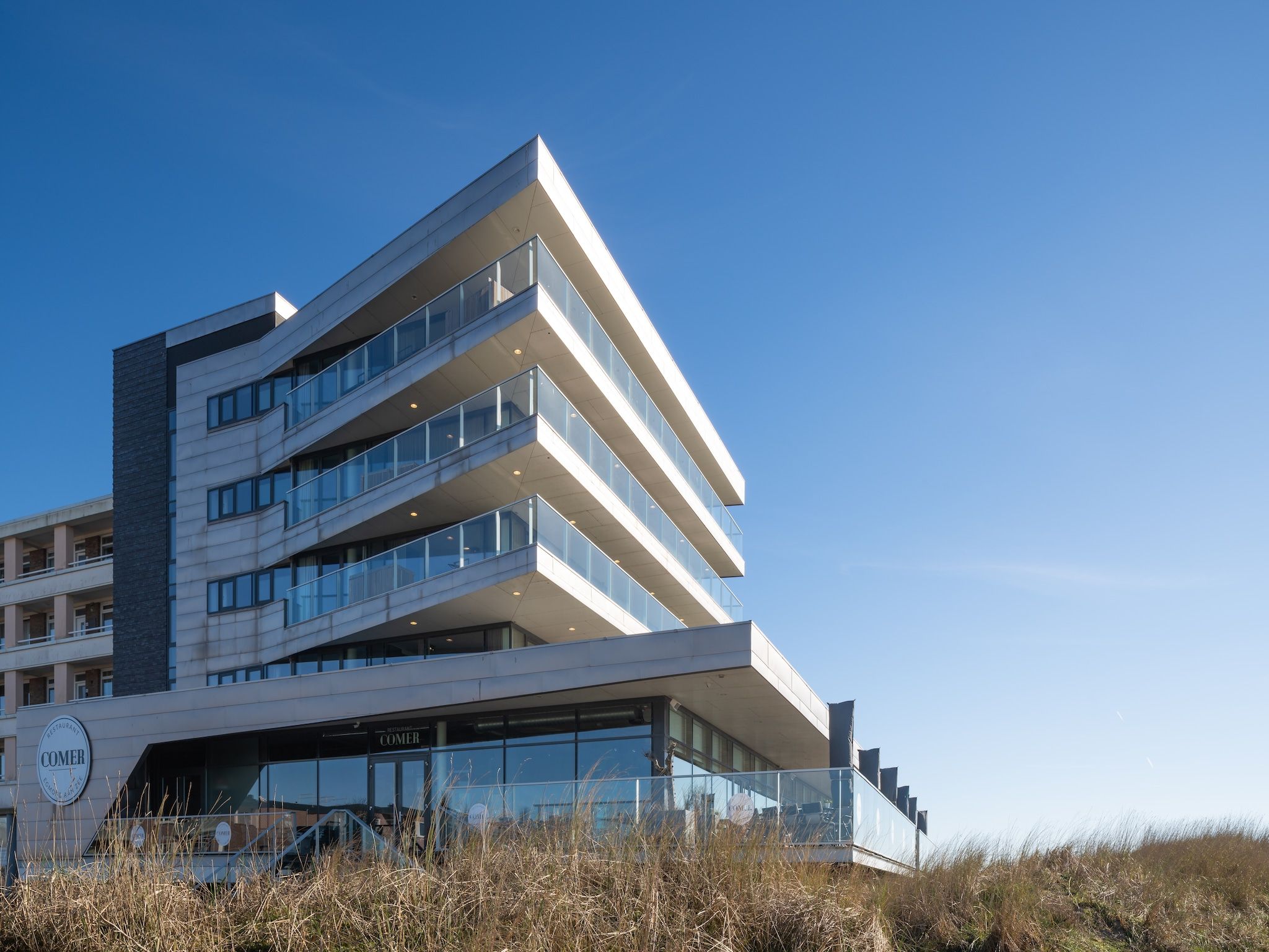 De buitenkant van Droomsuites Egmond aan Zee - 8 person apartment in Egmond aan Zee