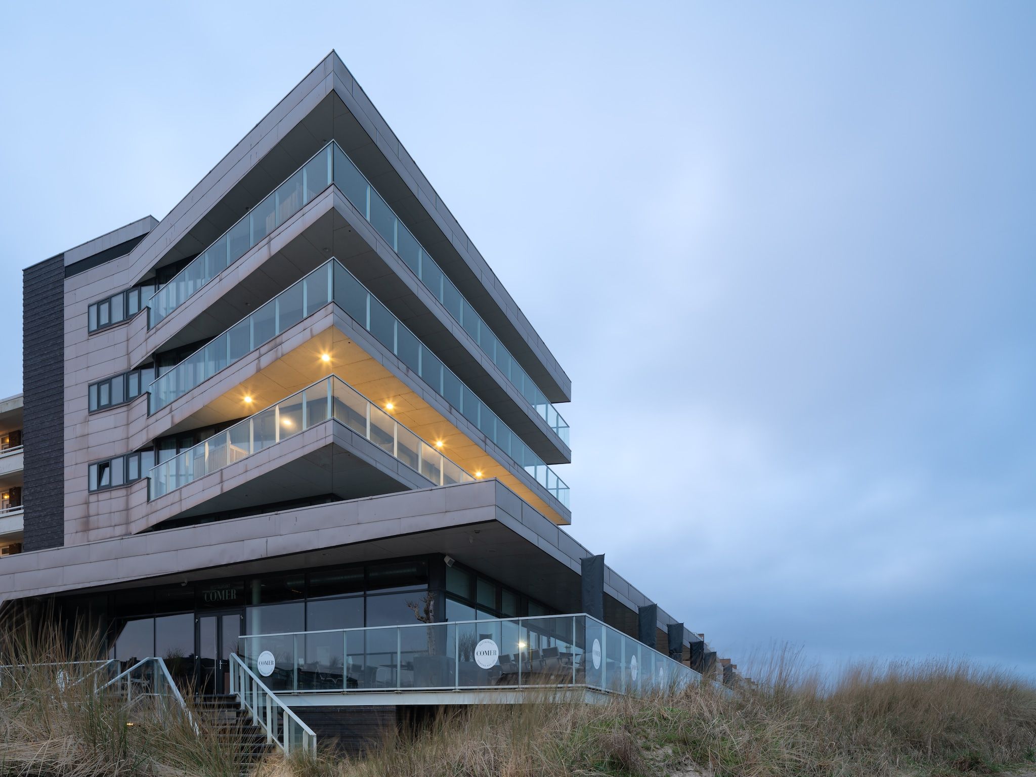 De buitenkant van Droomsuites Egmond aan Zee - 8 person penthouse in Egmond aan Zee