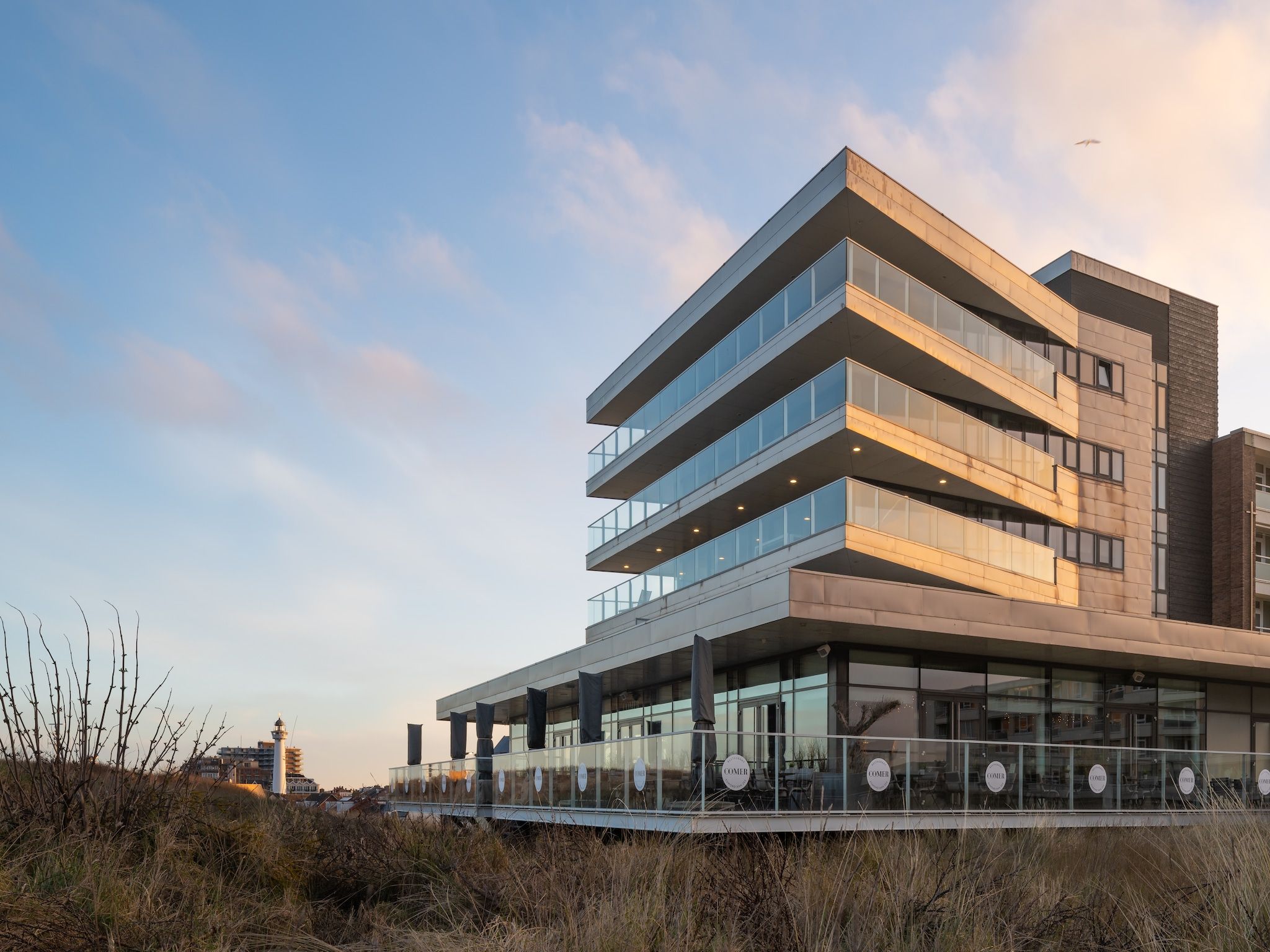 De buitenkant van Droomsuites Egmond aan Zee - 8 person penthouse in Egmond aan Zee