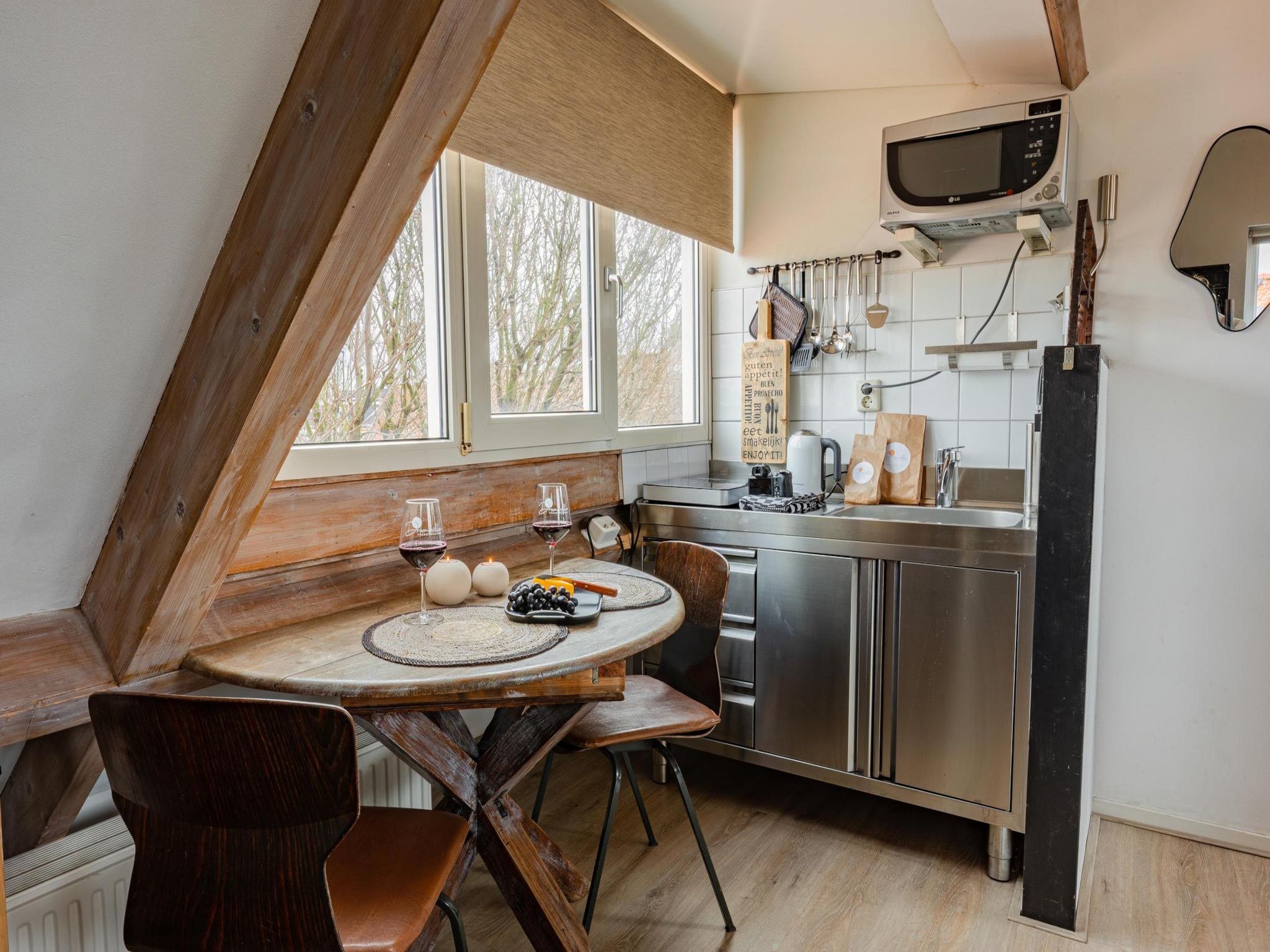 De keuken van La Chatelaine 2 in Egmond aan Zee