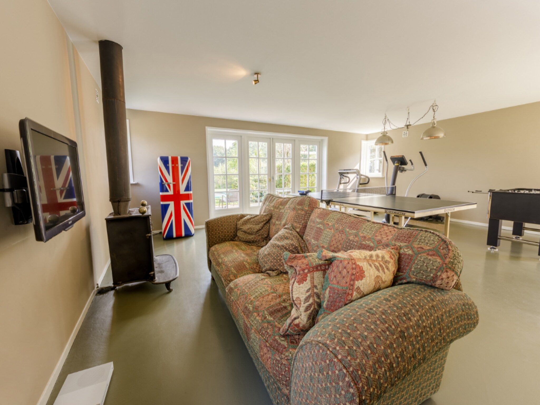 De woonkamer van Landhuis Aalten in Aalten