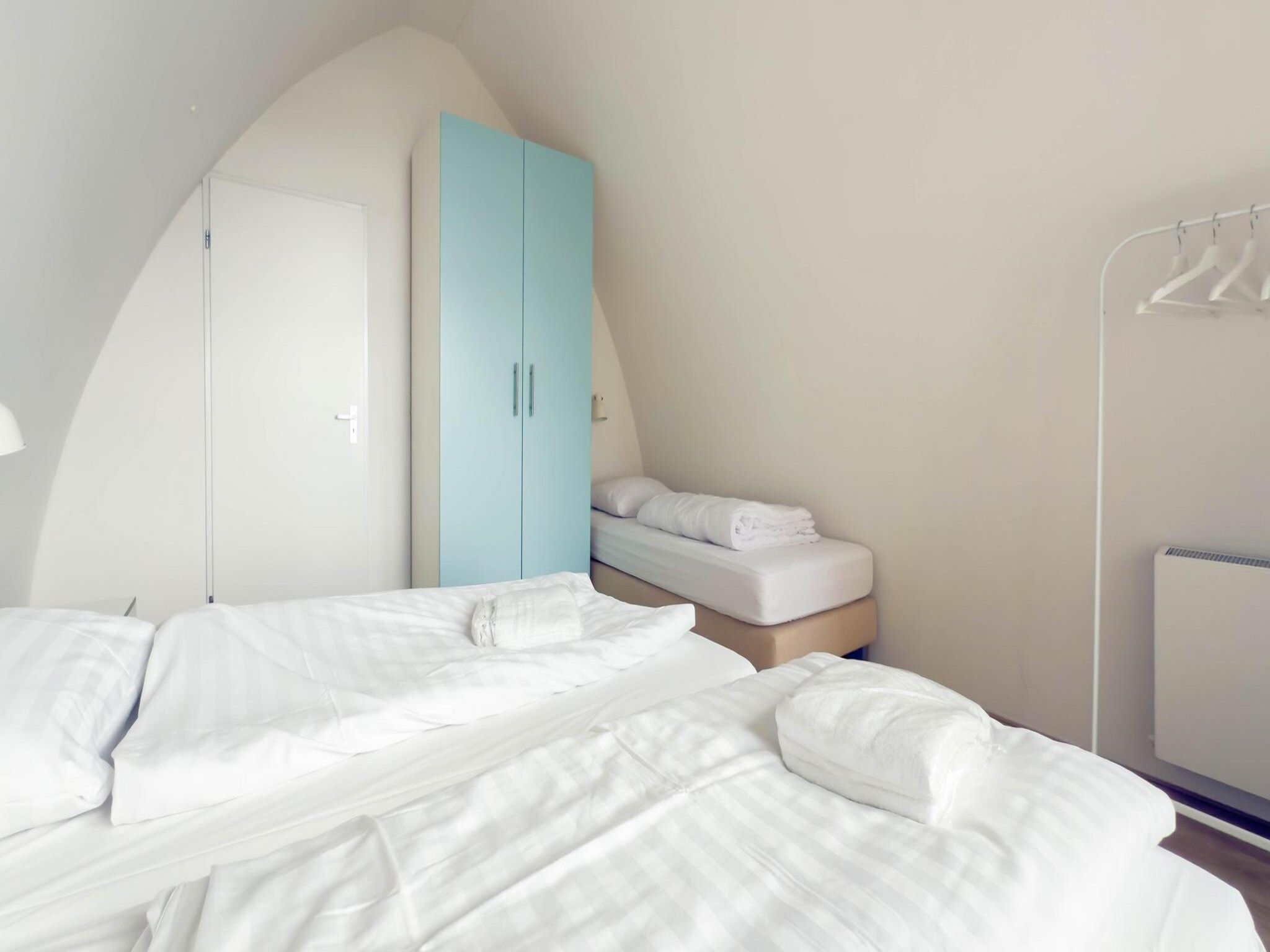 Een slaapkamer van Maanlicht in Egmond aan Zee