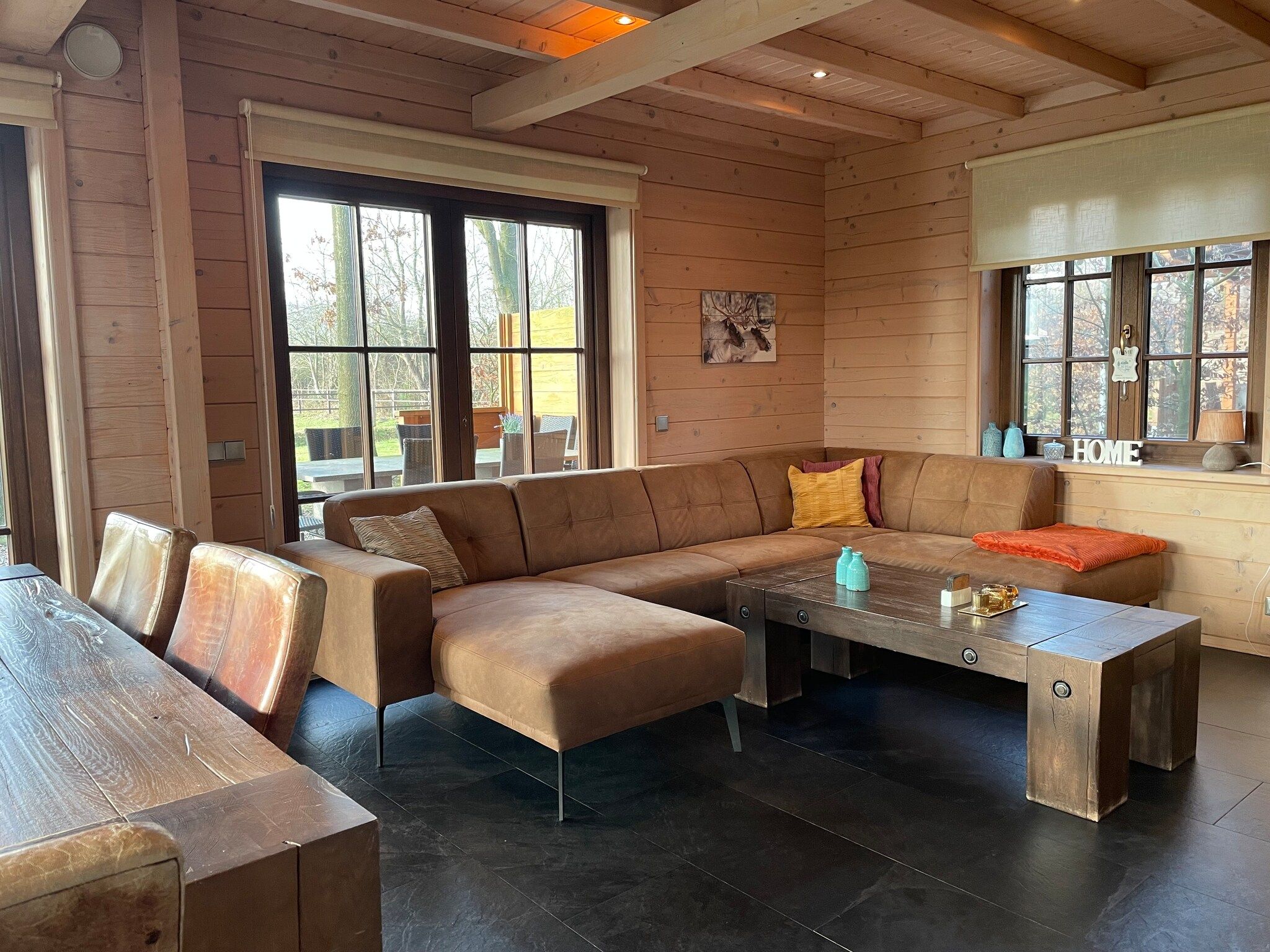 De woonkamer van Salland Hideaway - 4 persons in Den Ham