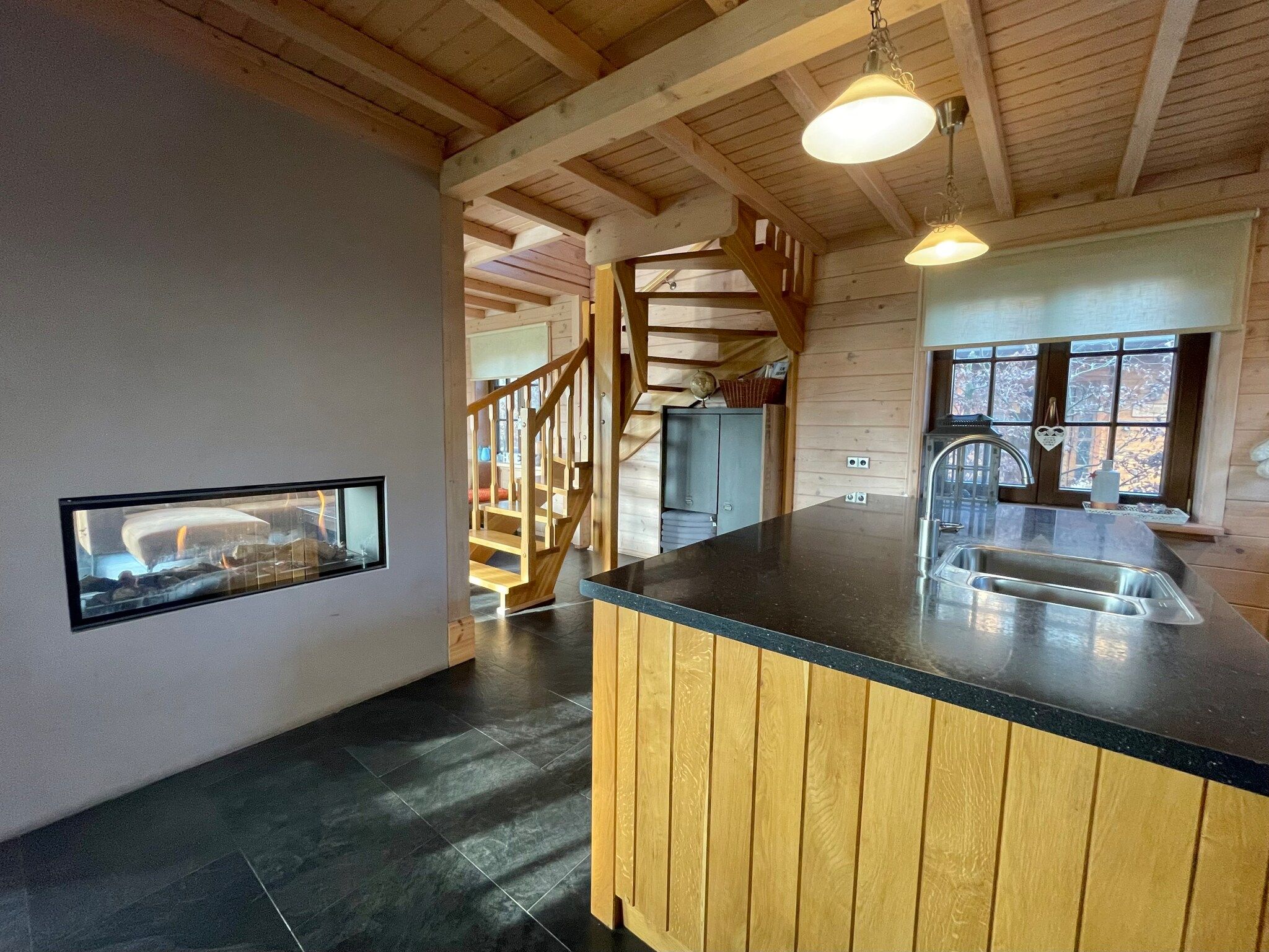 De keuken van Salland Hideaway - 4 persons in Den Ham