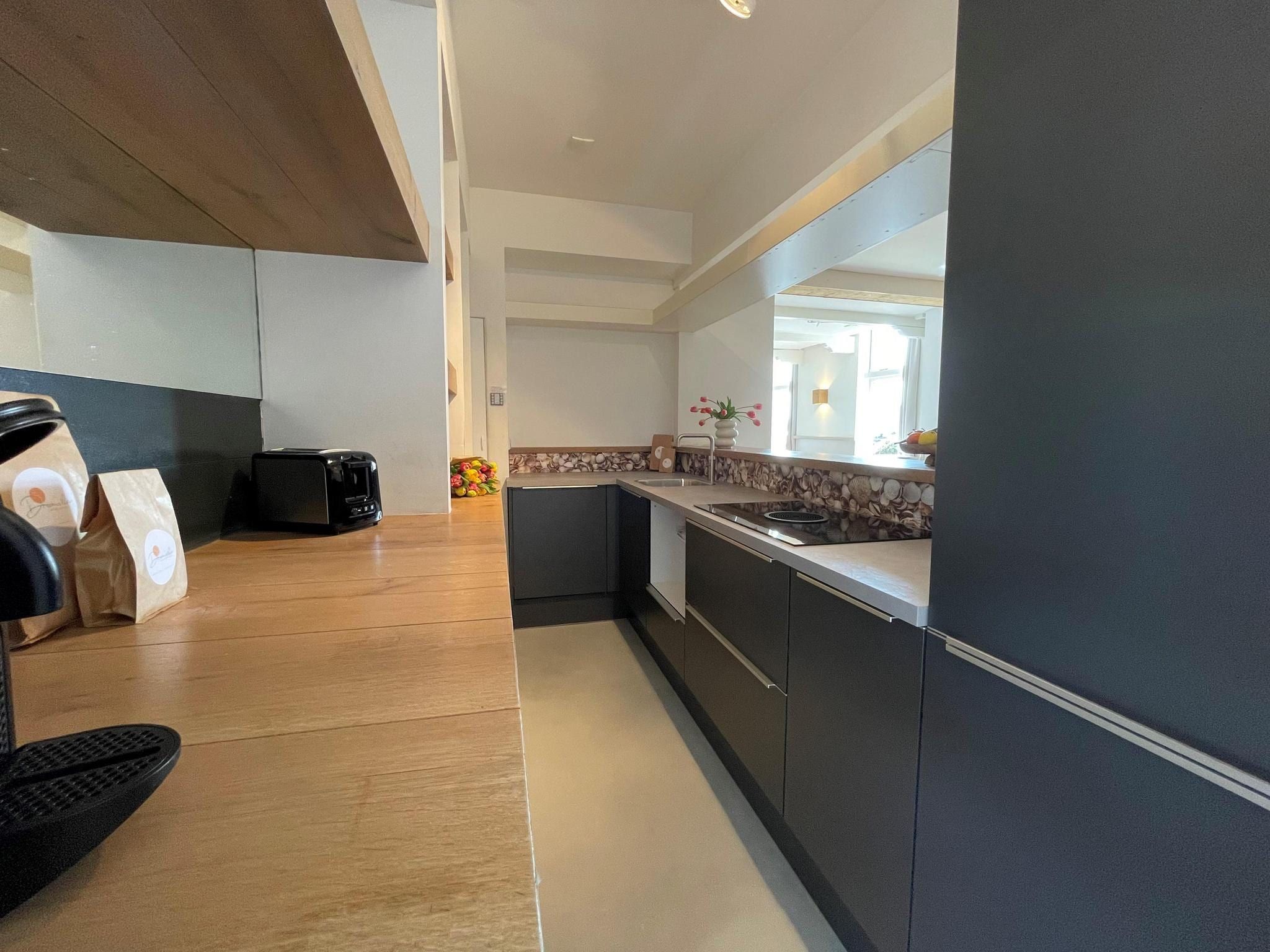 De keuken van Tussen Duin en Strand in Egmond aan den Hoef