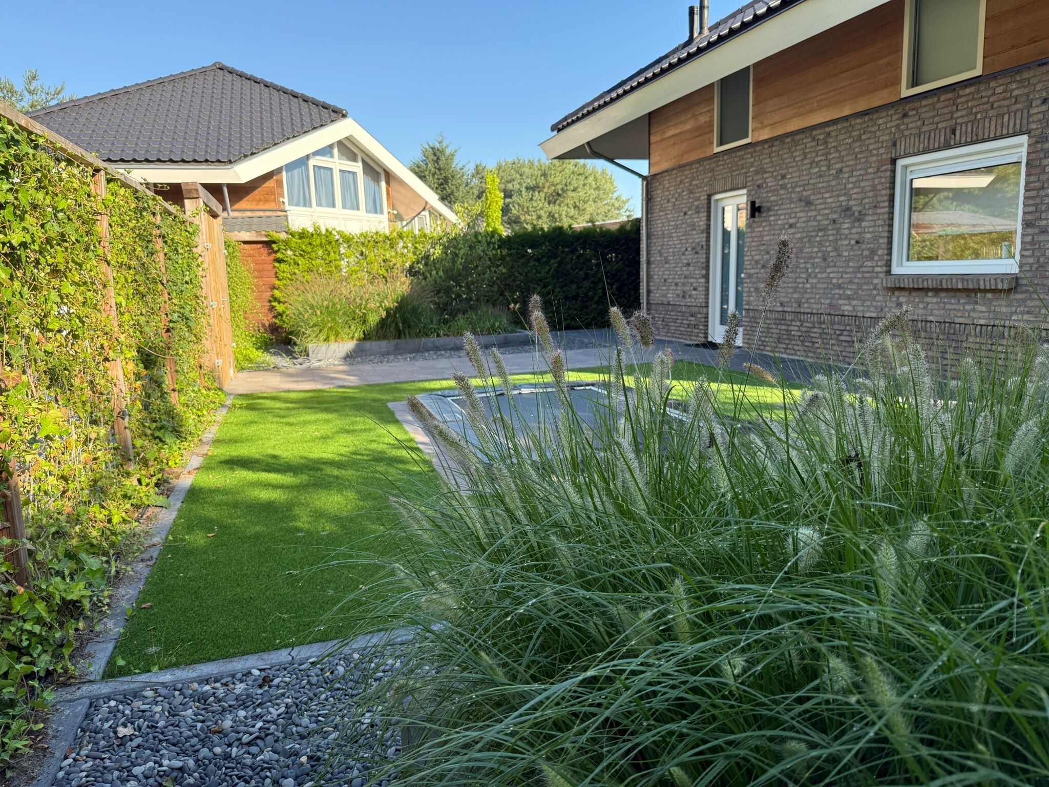 De tuin van Holiday home Torenvalk in Sibculo