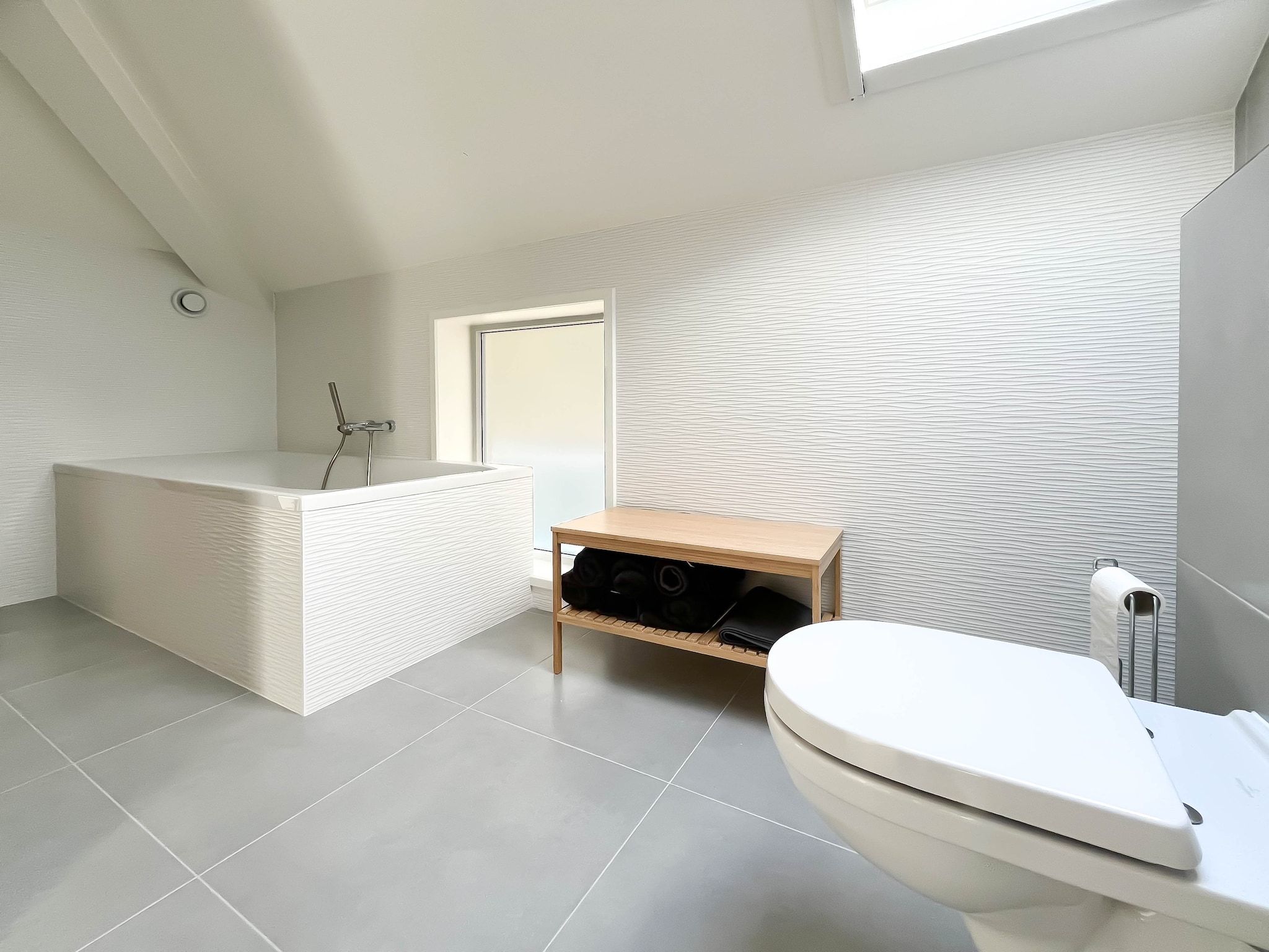 De badkamer van Holiday home Torenvalk in Sibculo