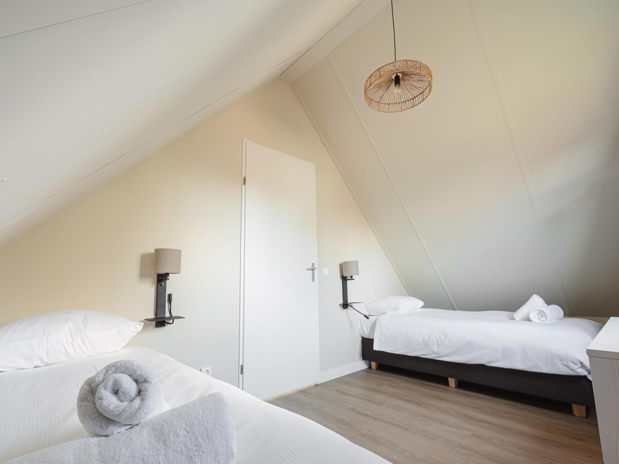 Een slaapkamer van Vakantiehuis Ultiem Genieten - 80 in Sint Maarten