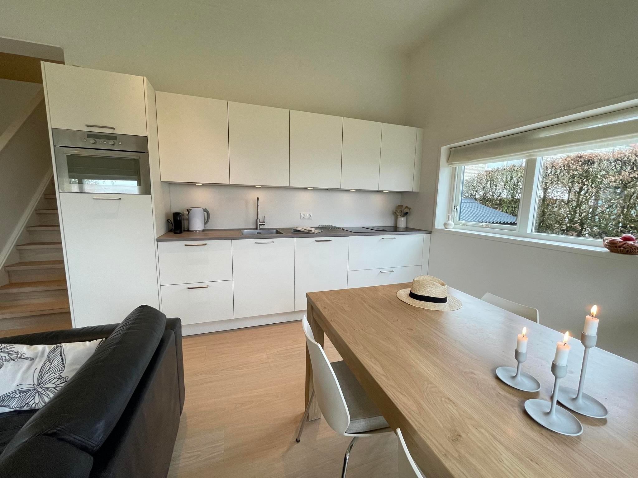 De keuken van Watervilla de Ijsvogel in Langweer