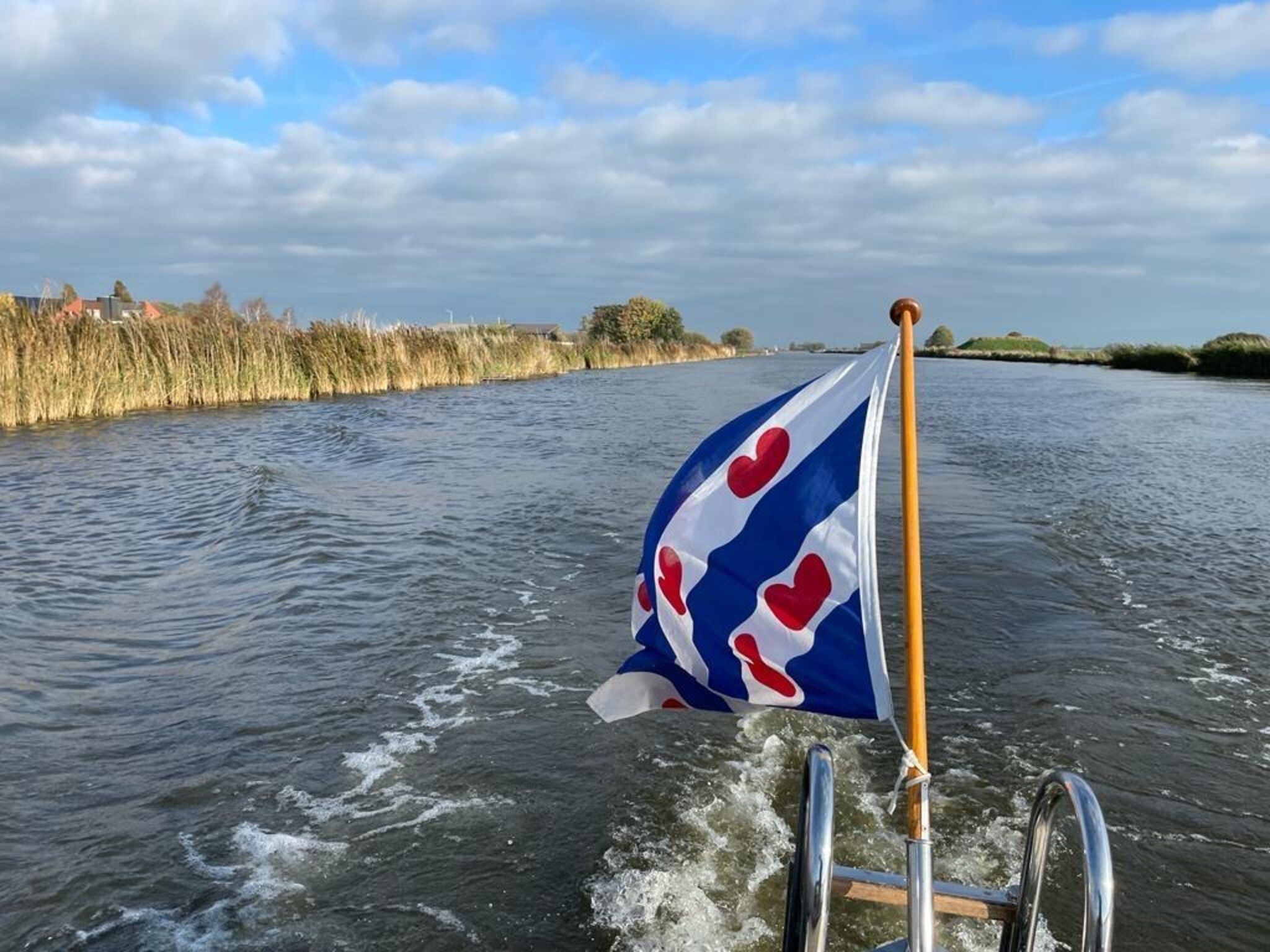 De omgeving van Watervilla de Ijsvogel in Langweer